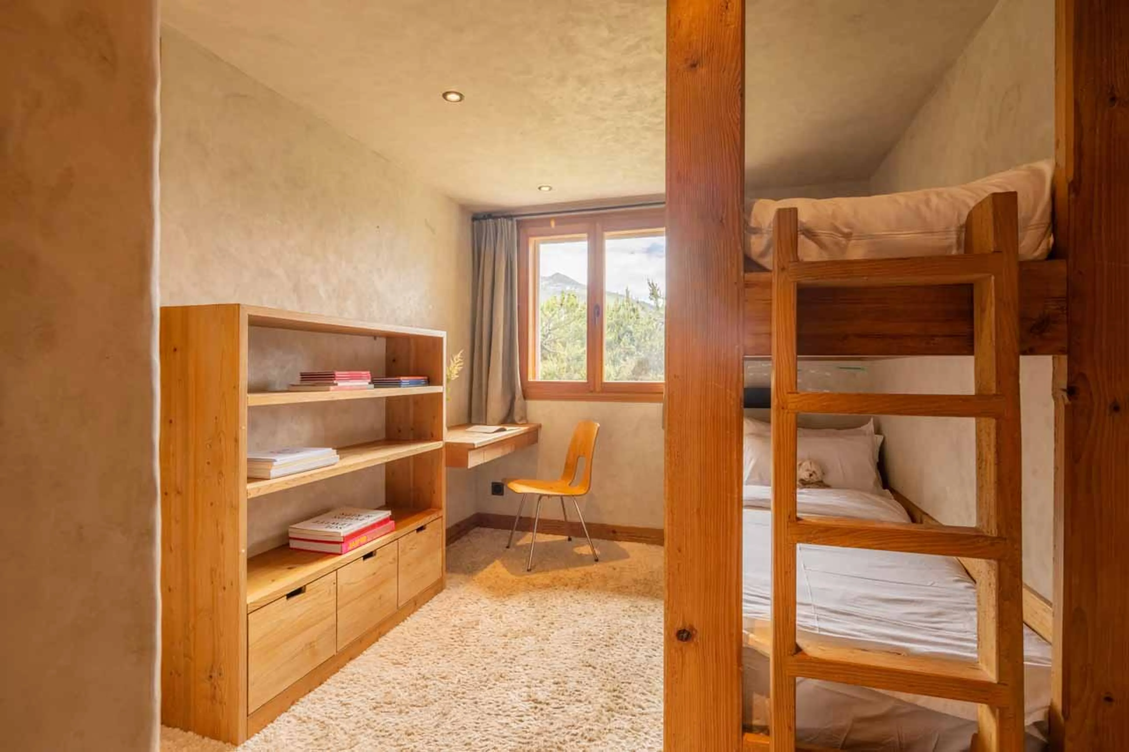 Bunk bedroom at Chalet Bibi in Verbier