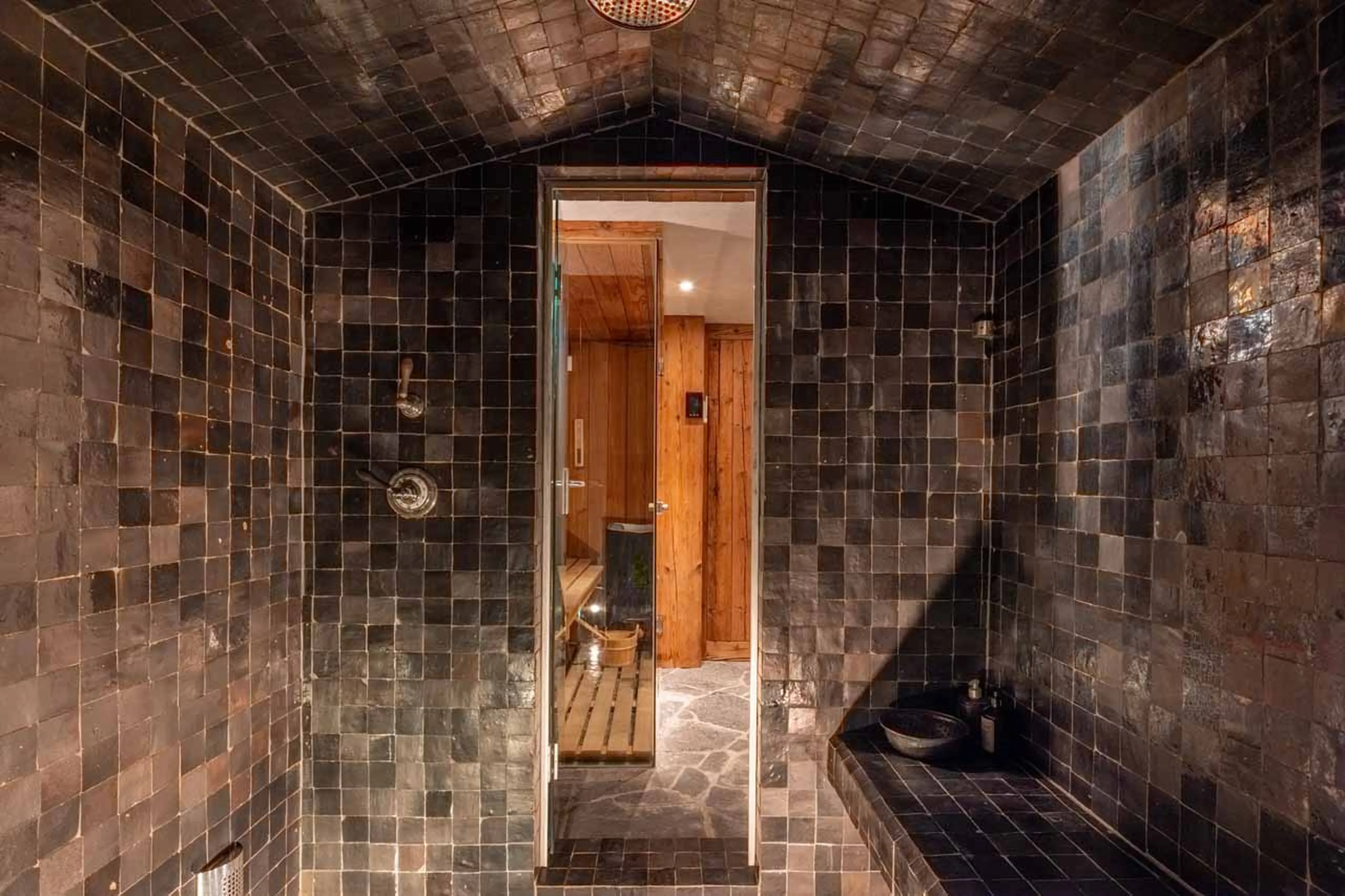 Hammam at Chalet Bibi in Verbier
