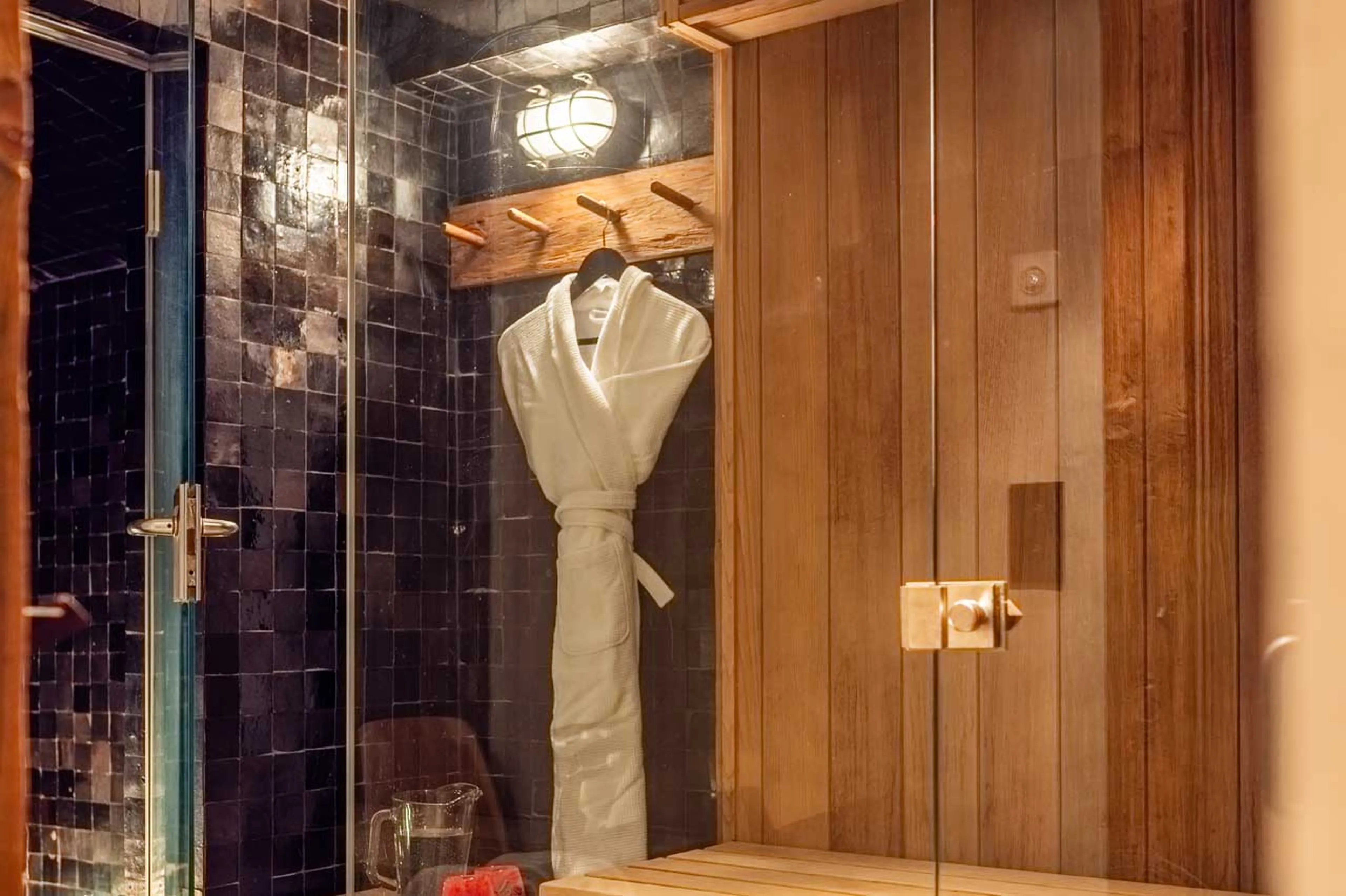 Sauna at Chalet Bibi in Verbier