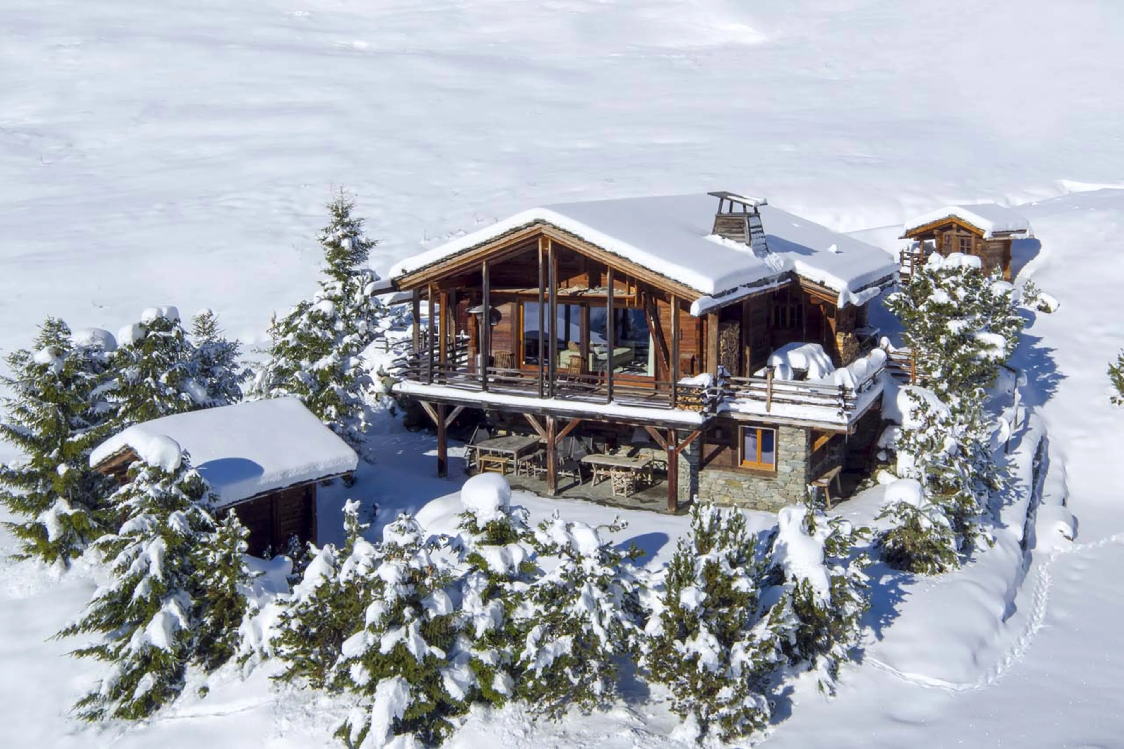 Exterior of Chalet Bibi in Verbier