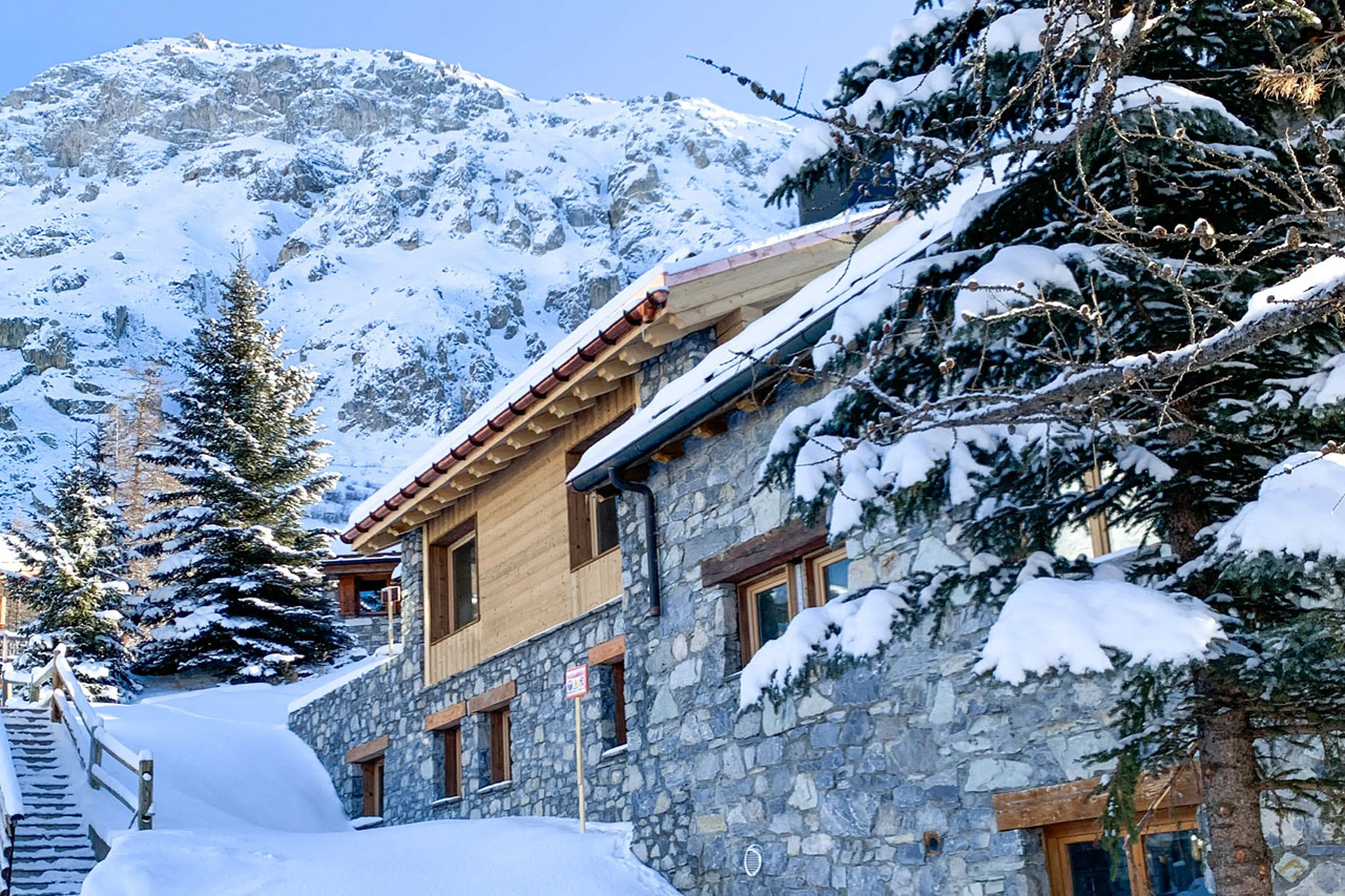 Exterior of Chalet Blackcomb in Val d'Isere
