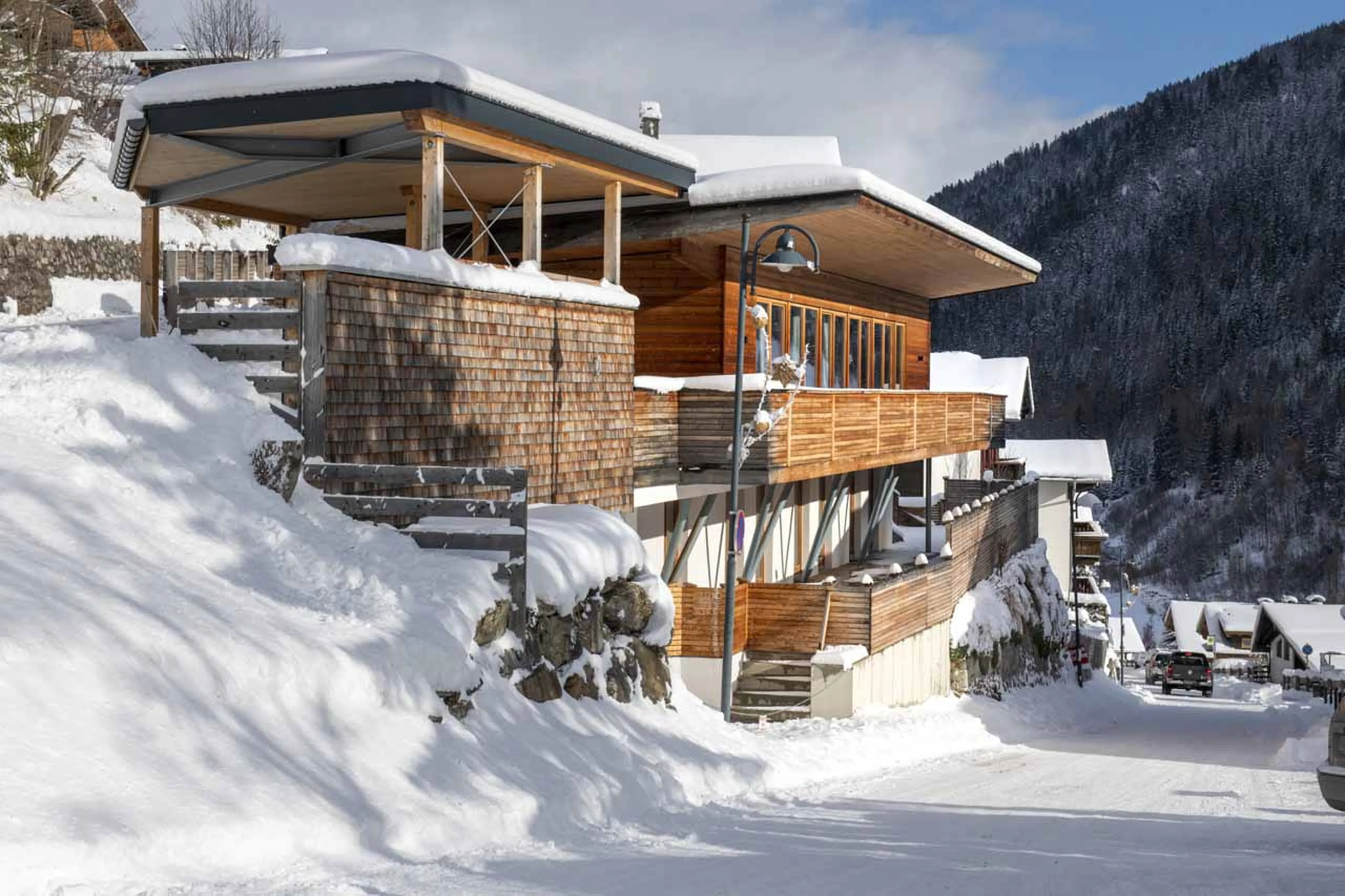 Location of Chalet Bluebird in St Anton
