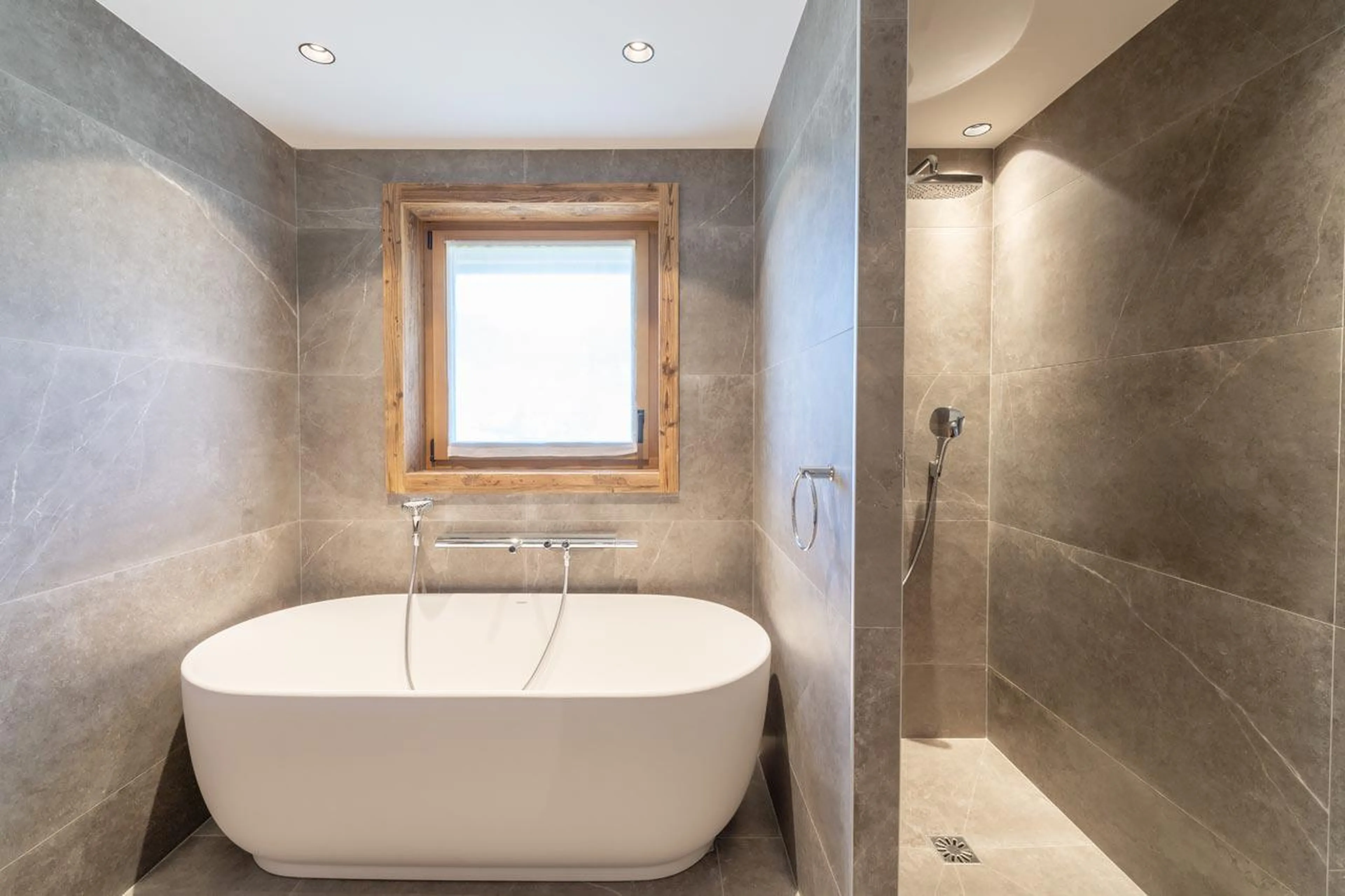 Bathroom one at Chalet Bois du Fontanil in Courchevel Le Praz