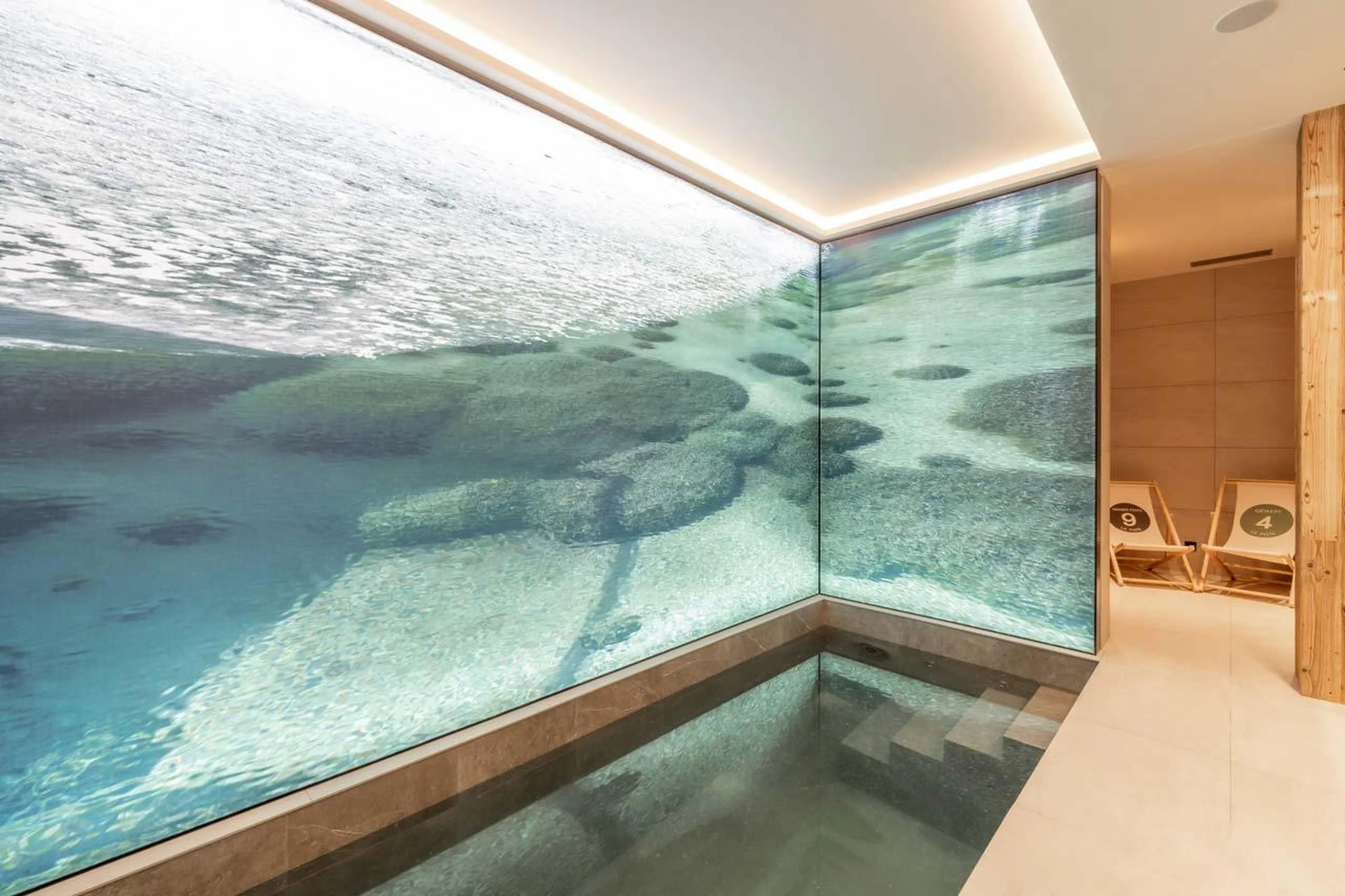 Swim spa at Chalet Bois du Fontanil in Courchevel Le Praz