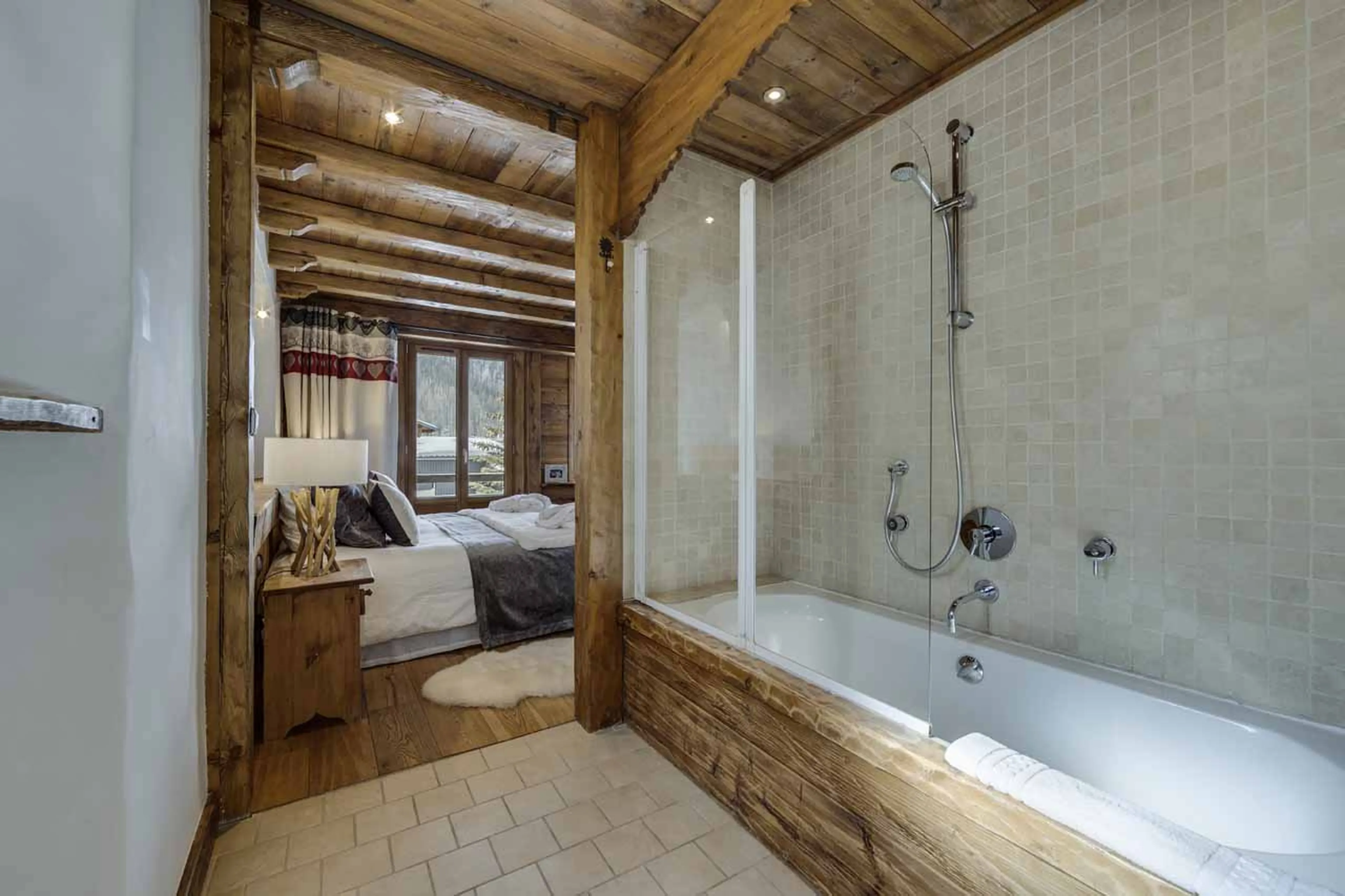 Bathroom two at Chalet La Bouclia in Val d'Isere