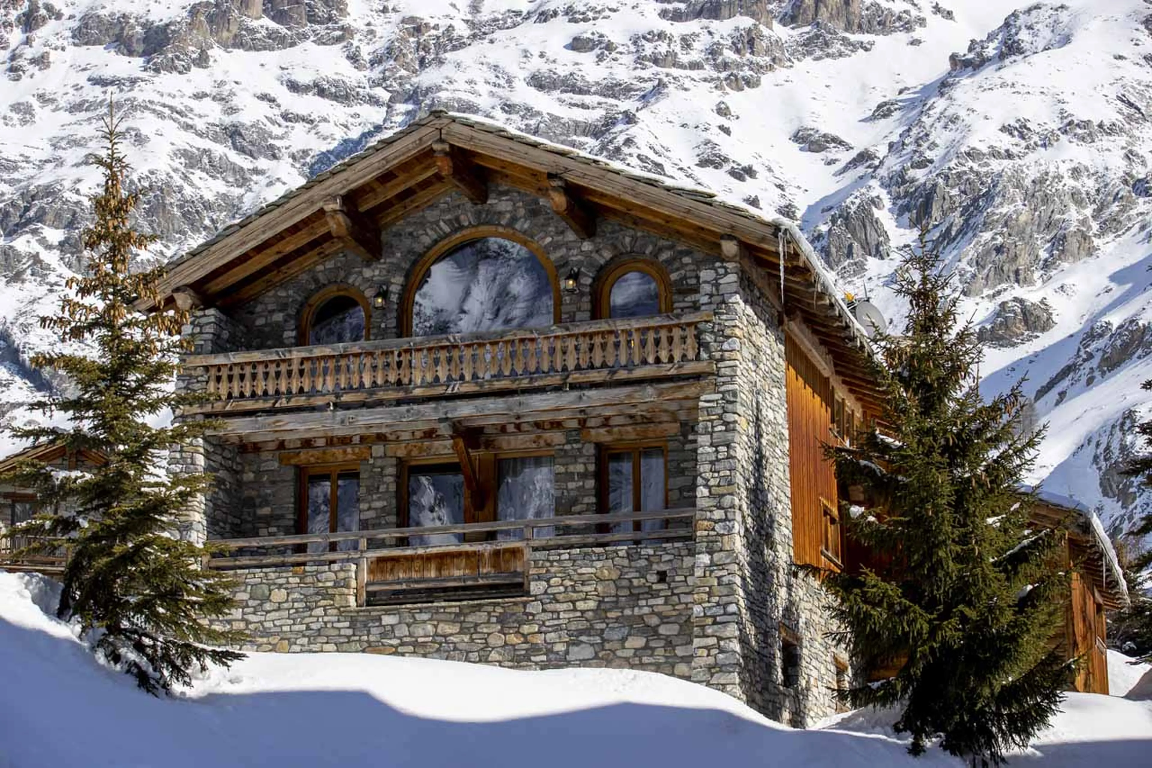 Exterior of Chalet La Bouclia in Val d'Isere