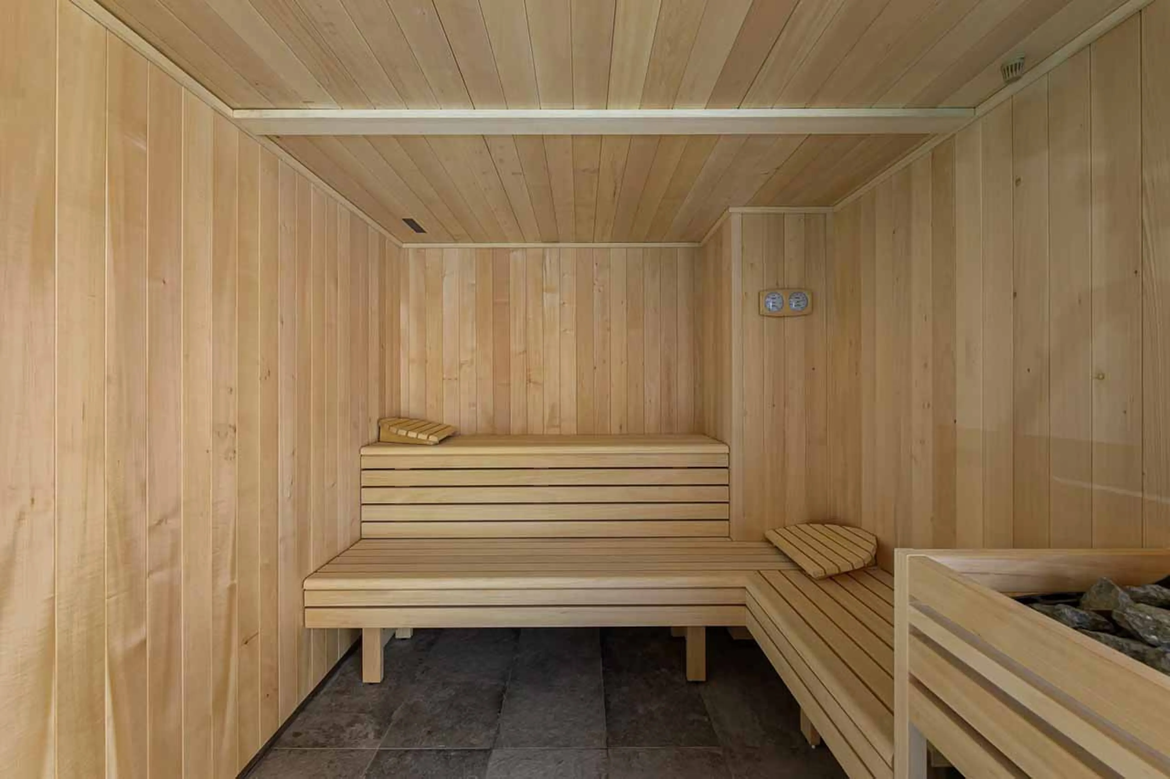 Sauna at Chalet Les Bruxellois in Courchevel 1850