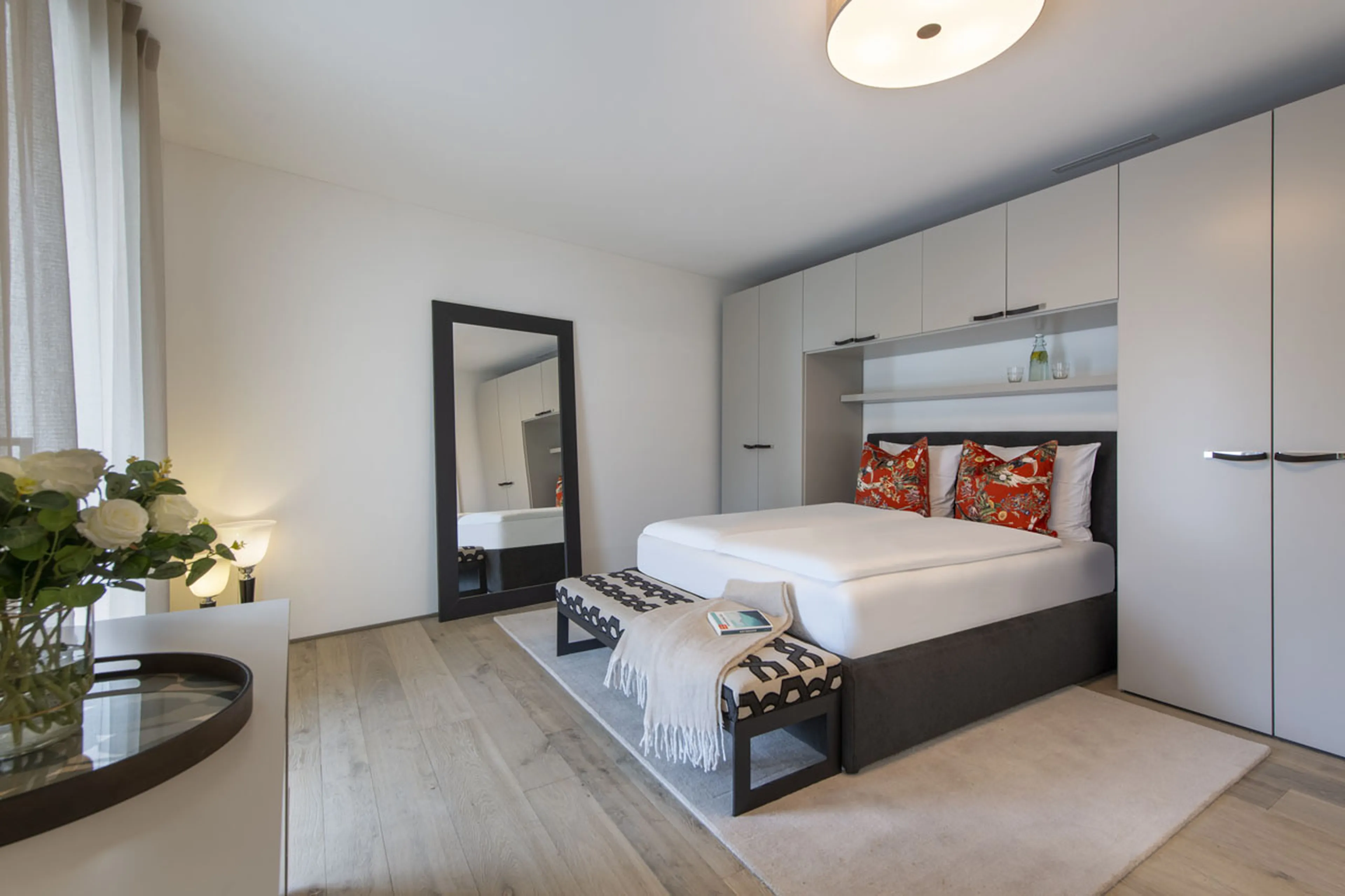 Bedroom six at Chalet Buelenhorn in Davos