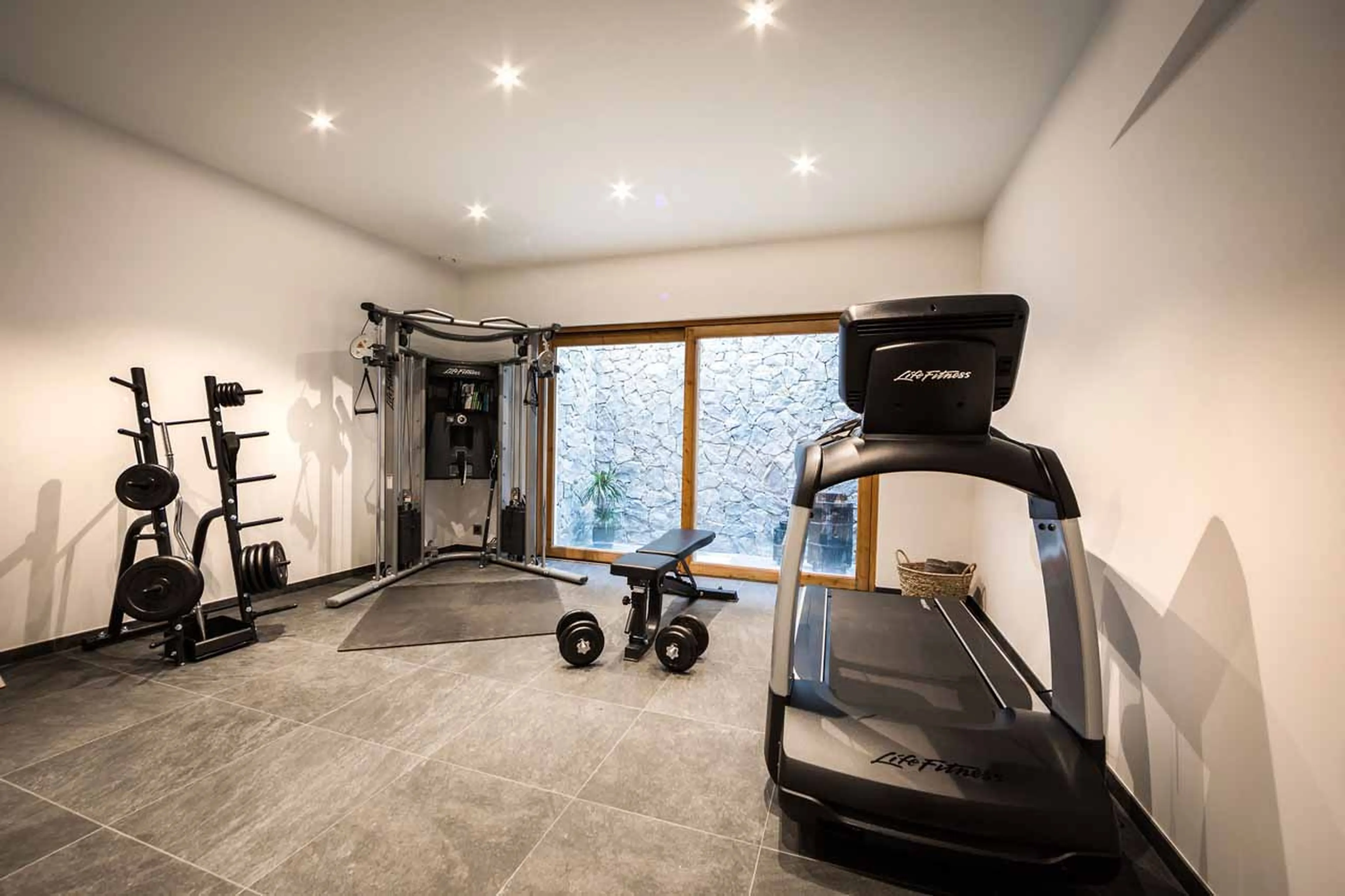 Gym at Chalet Camila in Verbier