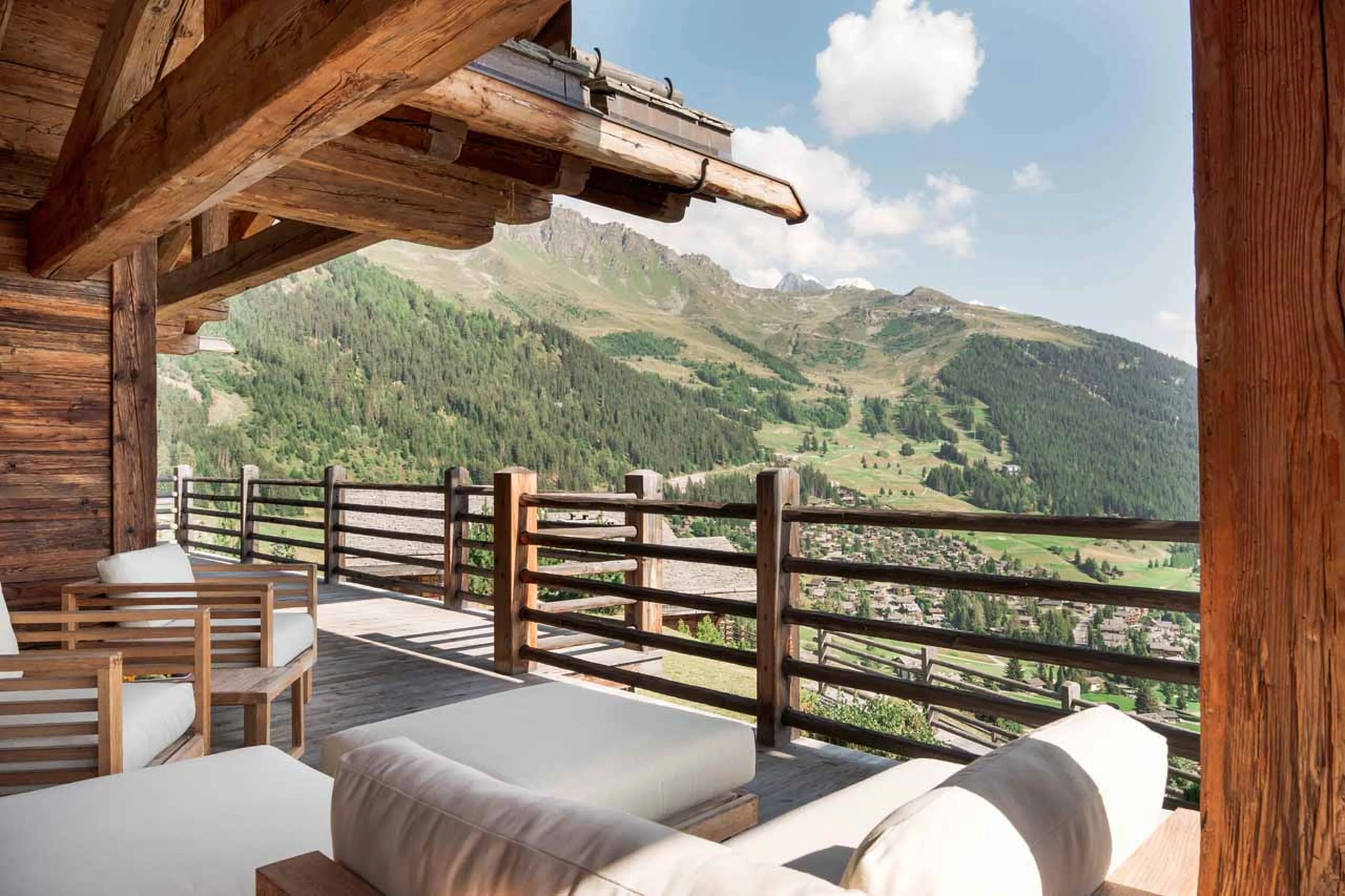 View from Chalet Calima in Verbier