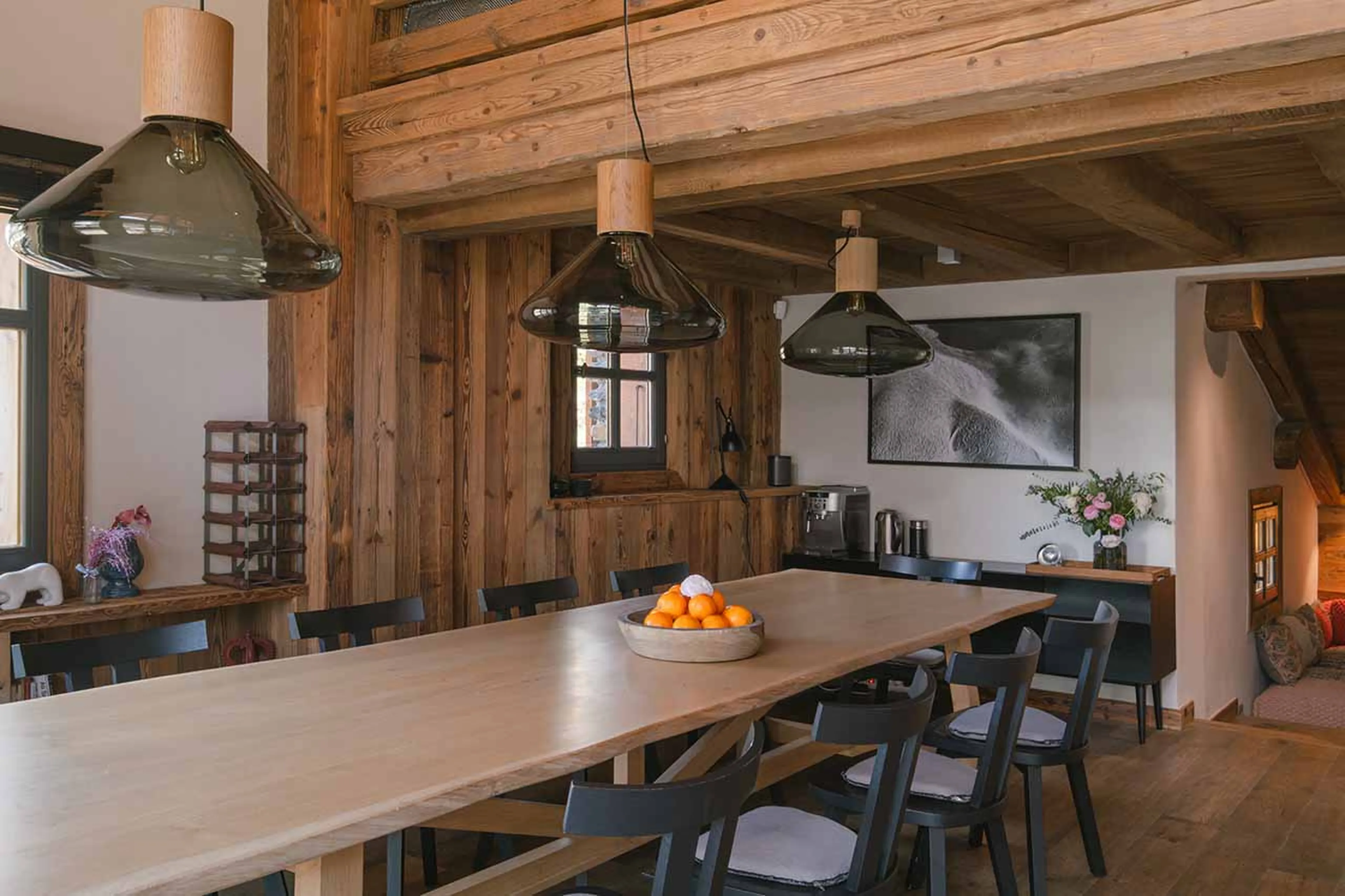 Living area of Chalet Calistoga in Val d'Isere