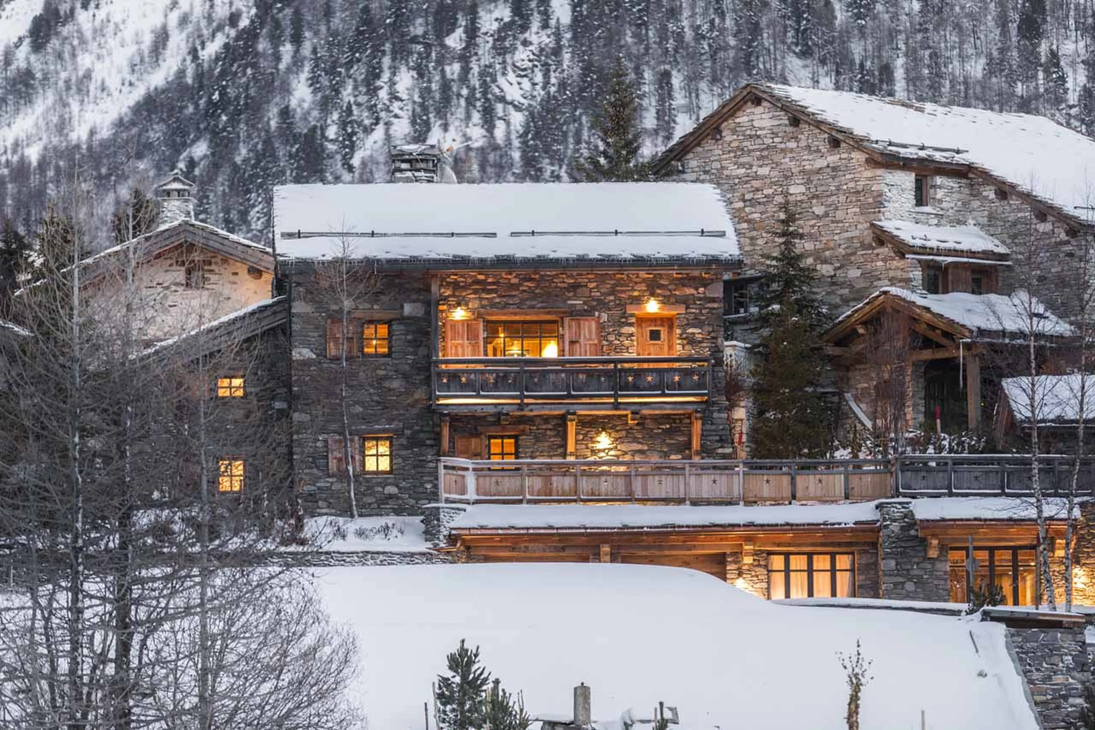 Exterior of Chalet Calistoga in Val d'Isere