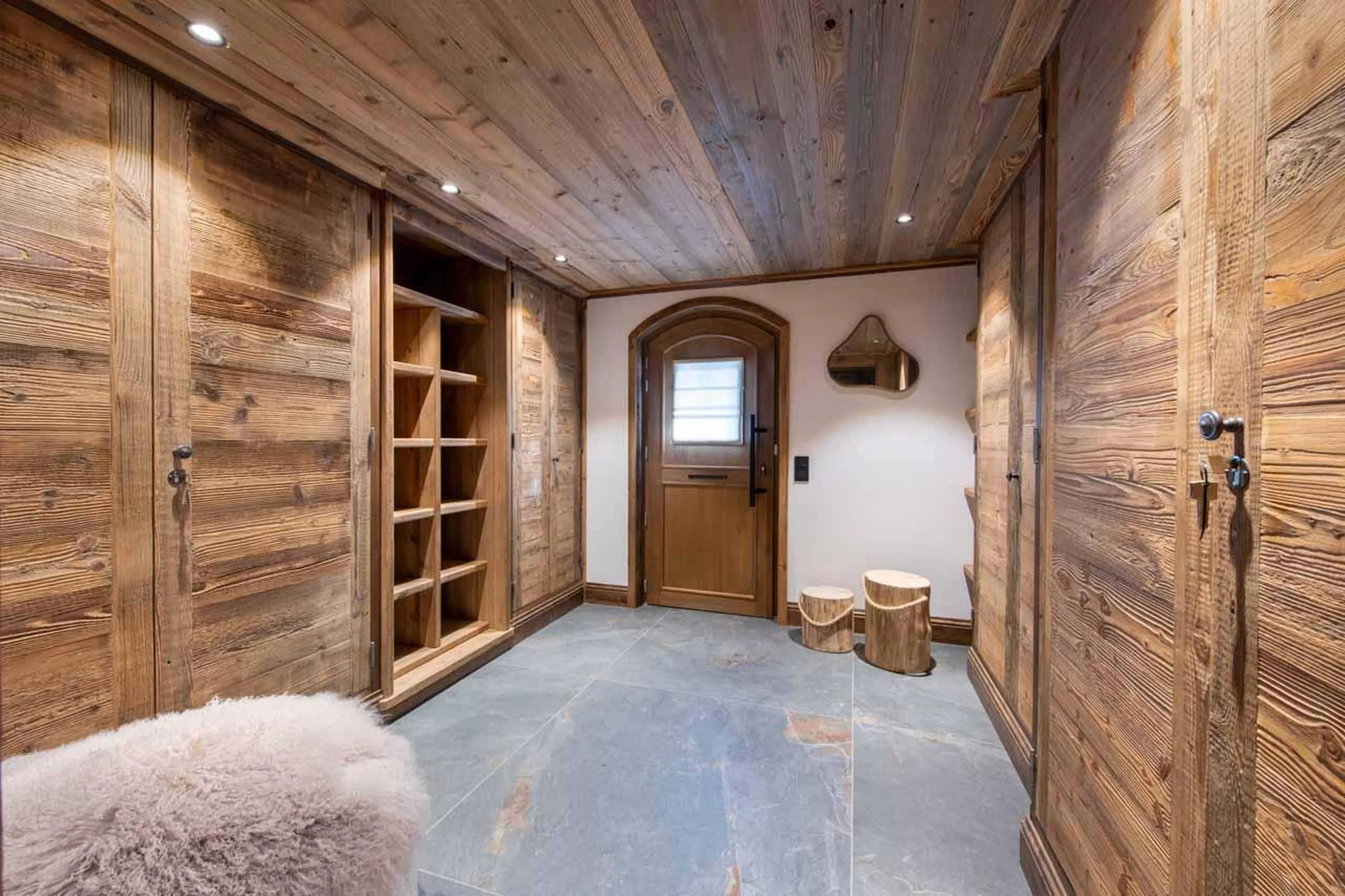 Plentiful storage in Chalet Caribou, Meribel