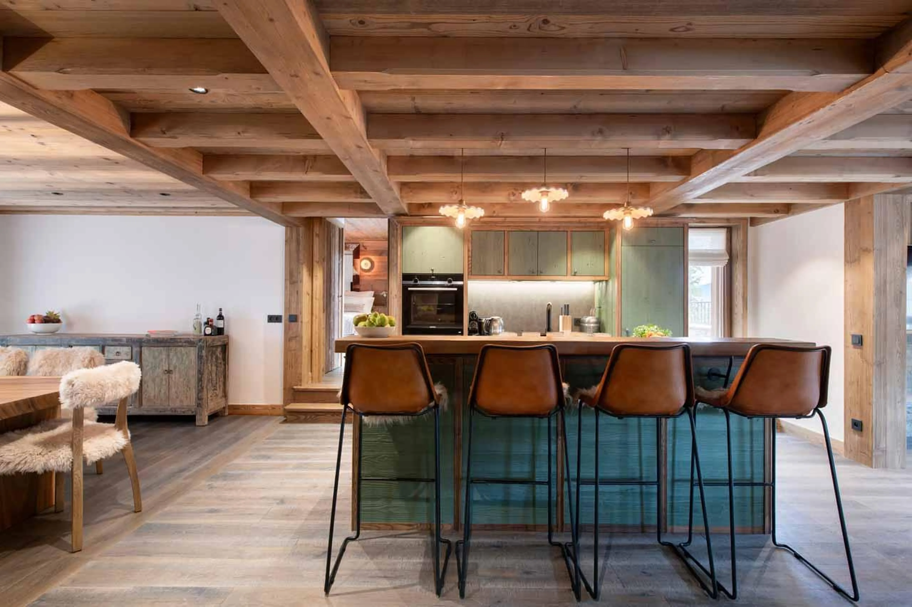 High seating in Chalet Caribou, Meribel