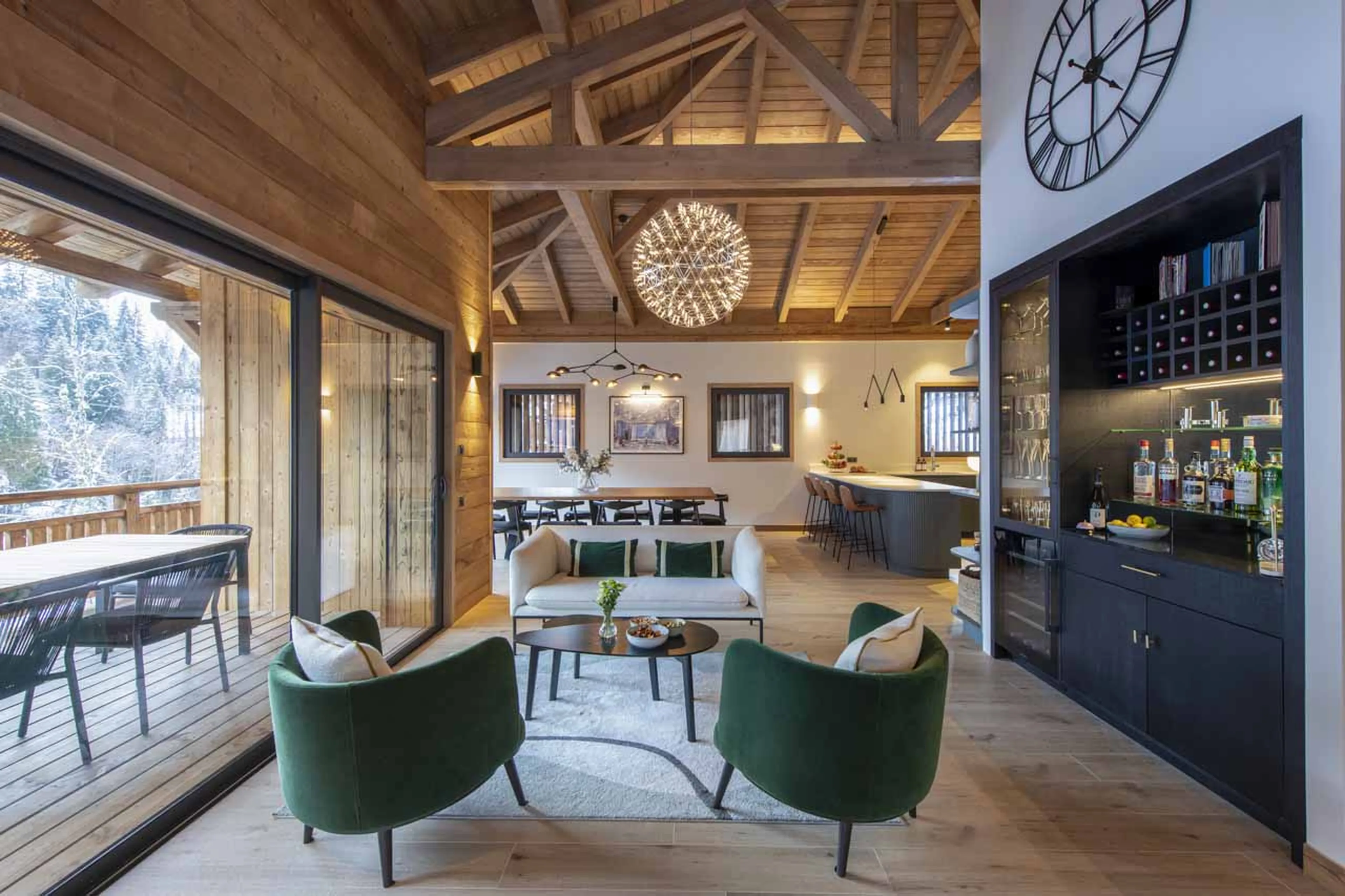 Bar in Chalet Cascades, Morzine