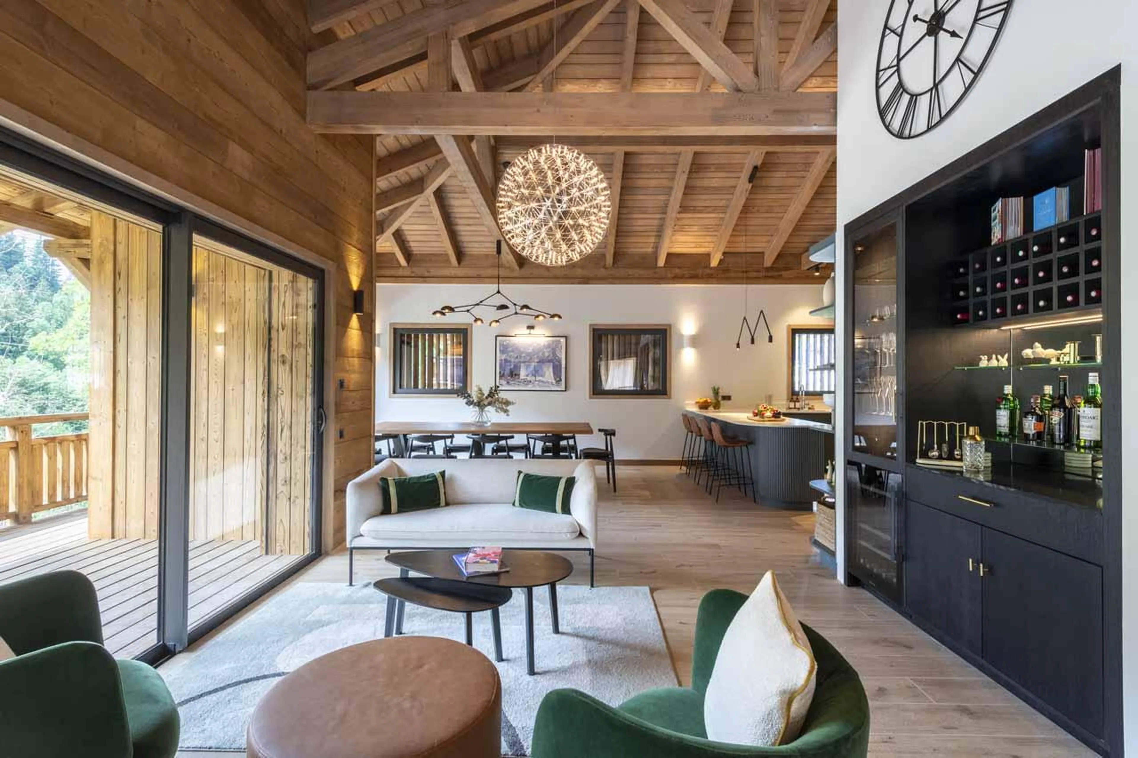 Bar in Chalet Cascades, Morzine