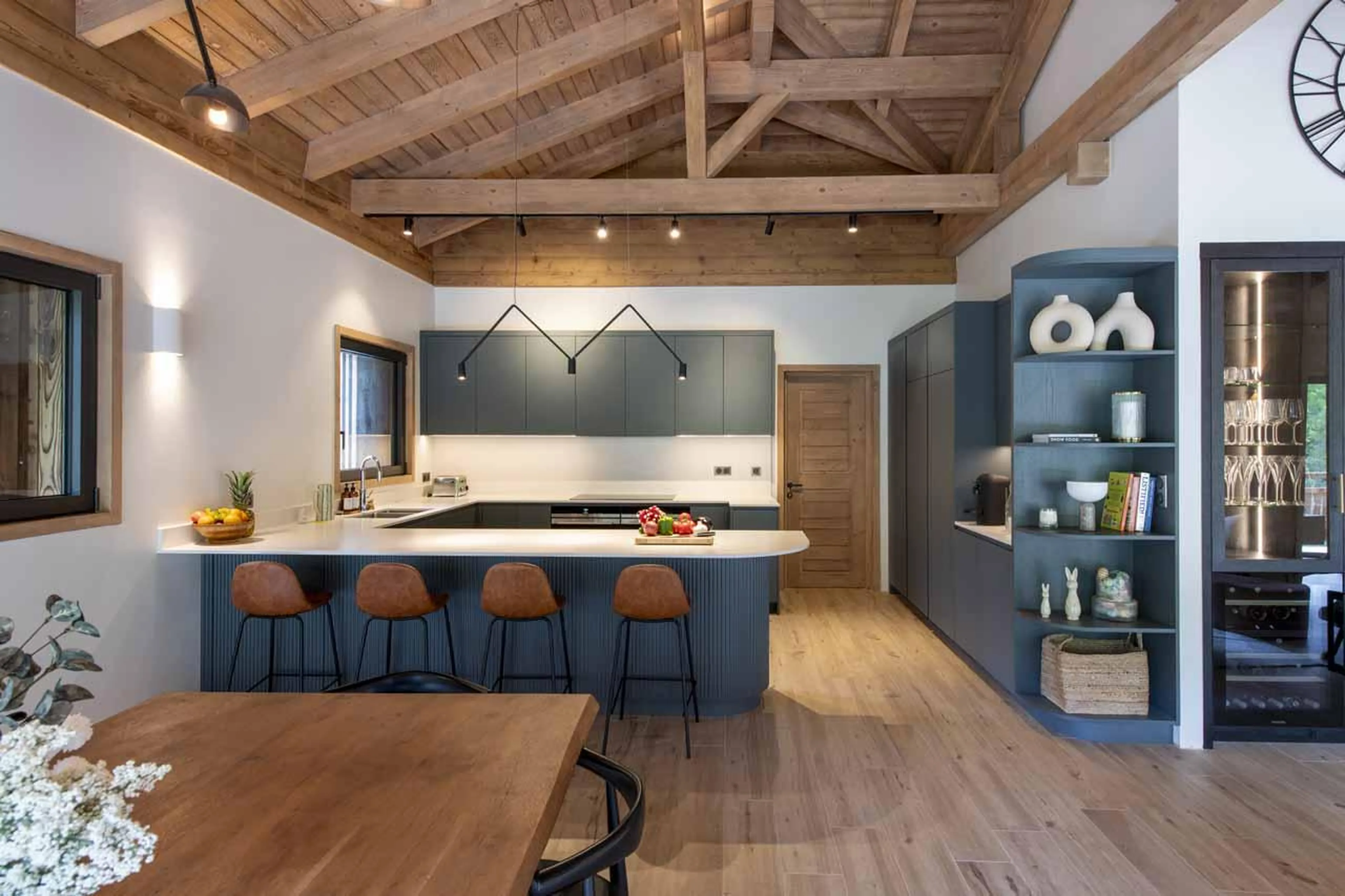 Kitchen in Chalet Cascades, Morzine