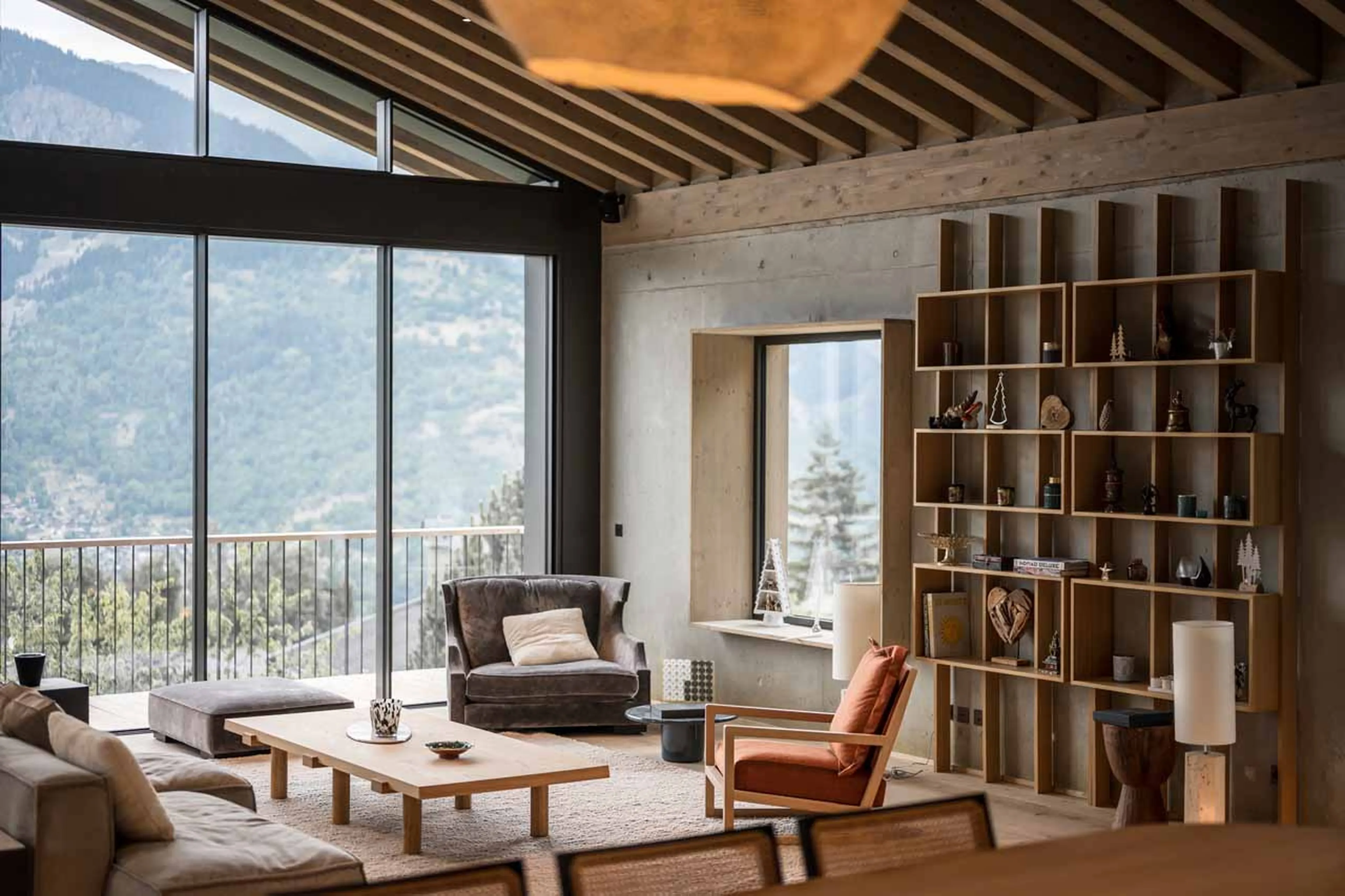 Mountain views from Chalet Celeste in Courchevel Le Praz