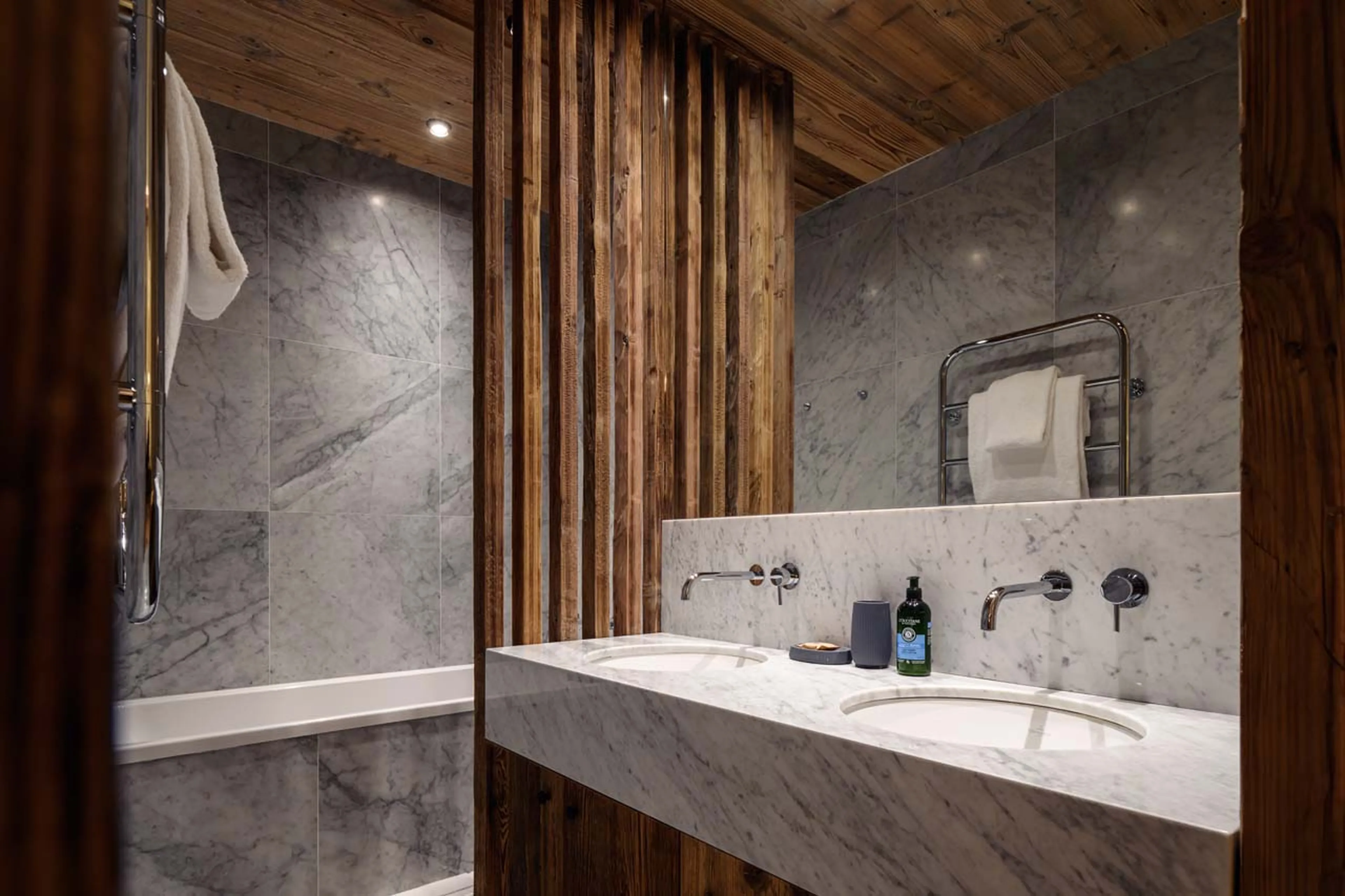 Bathroom four at Chalet Cervinia in Val d'Isere