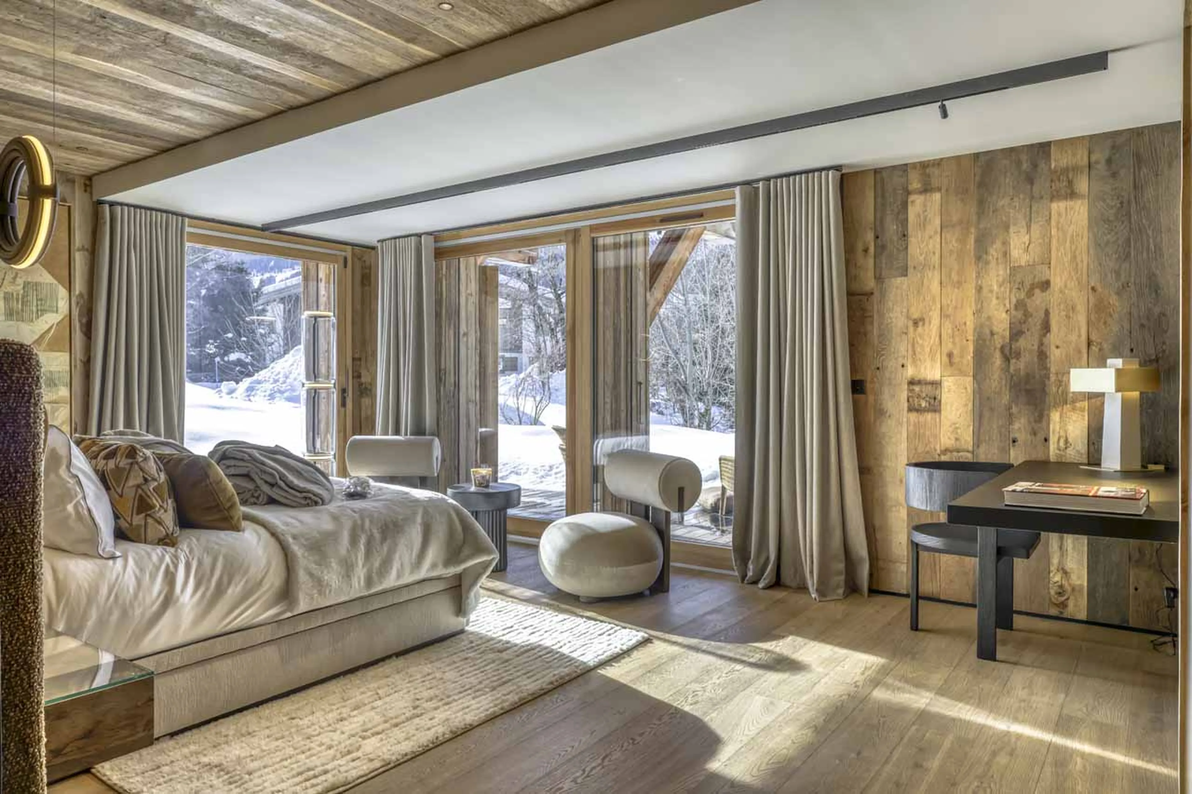 Bedroom 3 bed at Chalet Cham Lou Ka in Megeve