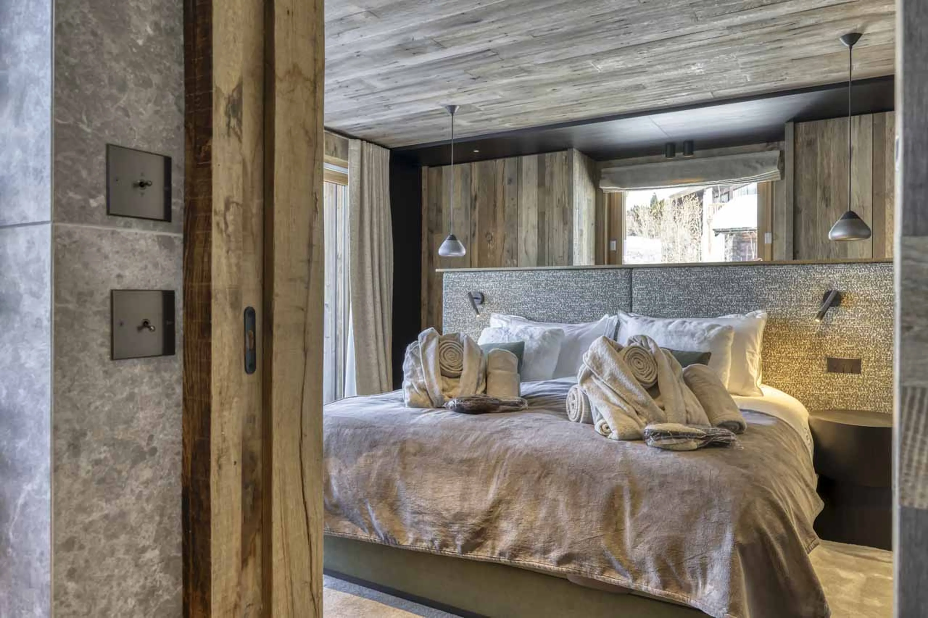 Bedroom 5 at Chalet Cham Lou Ka in Megeve
