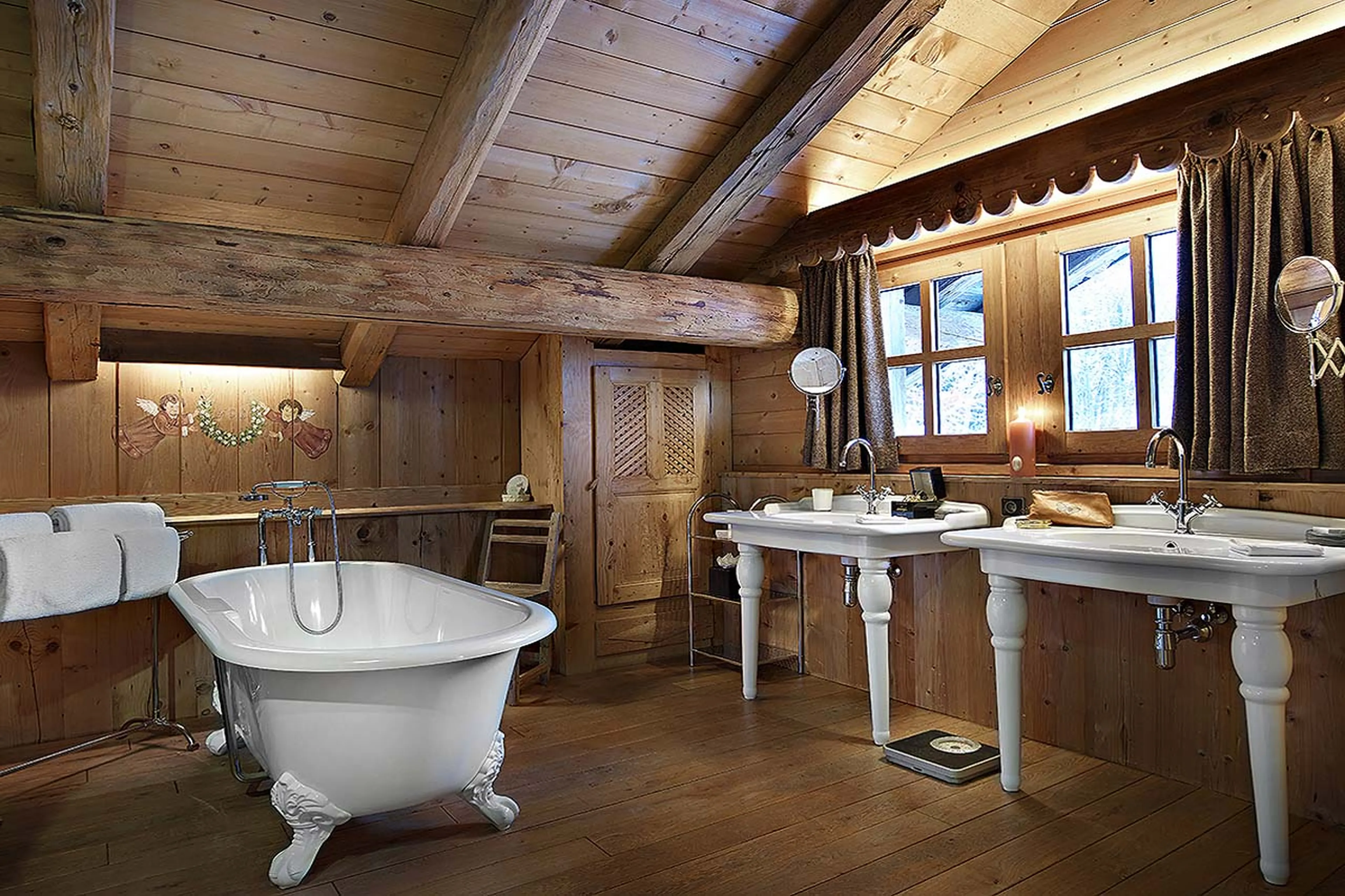 Bathroom of Chalet Chatel in Megeve