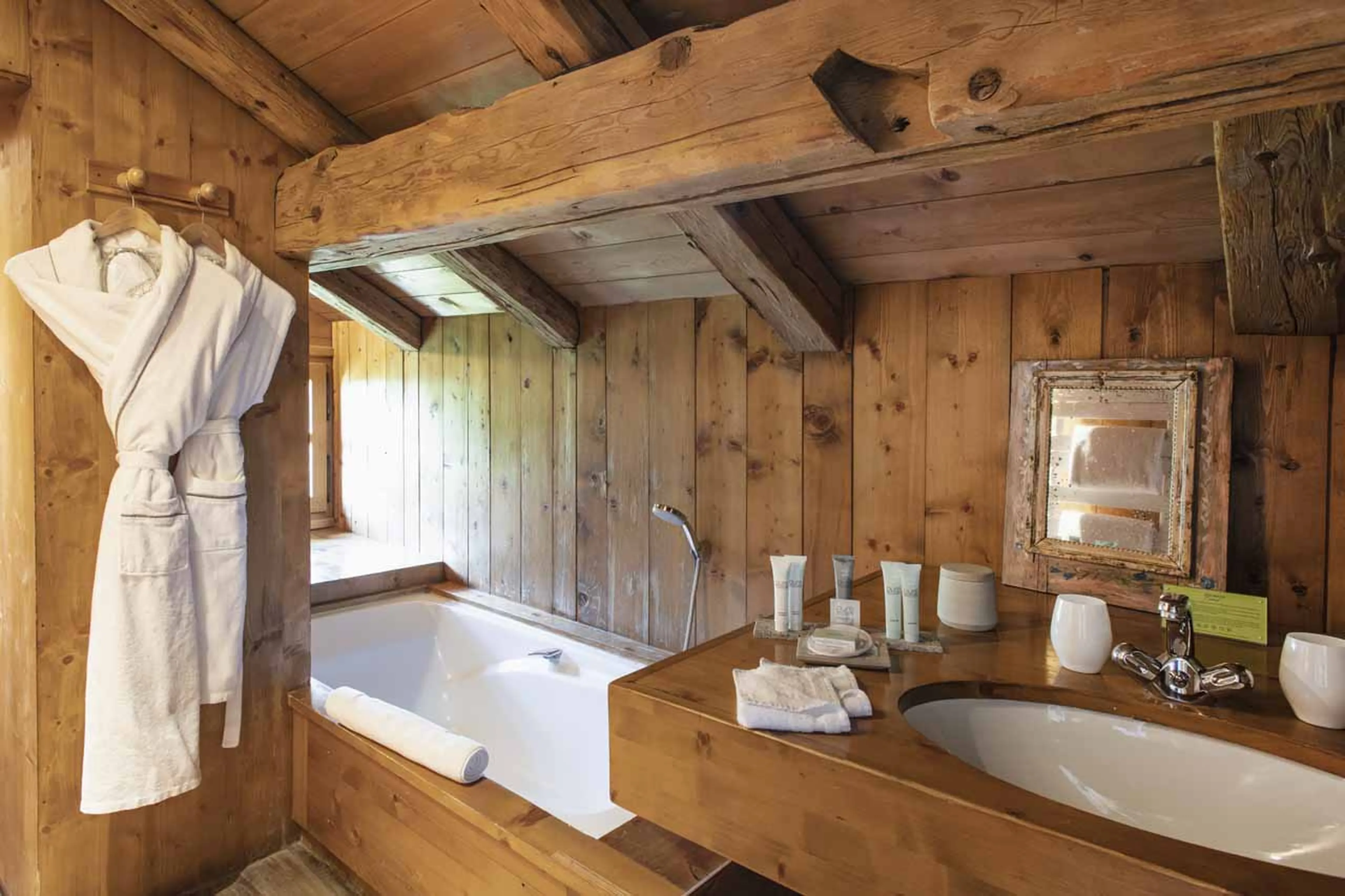 Bathroom three at  Chalet Chatel in Megeve