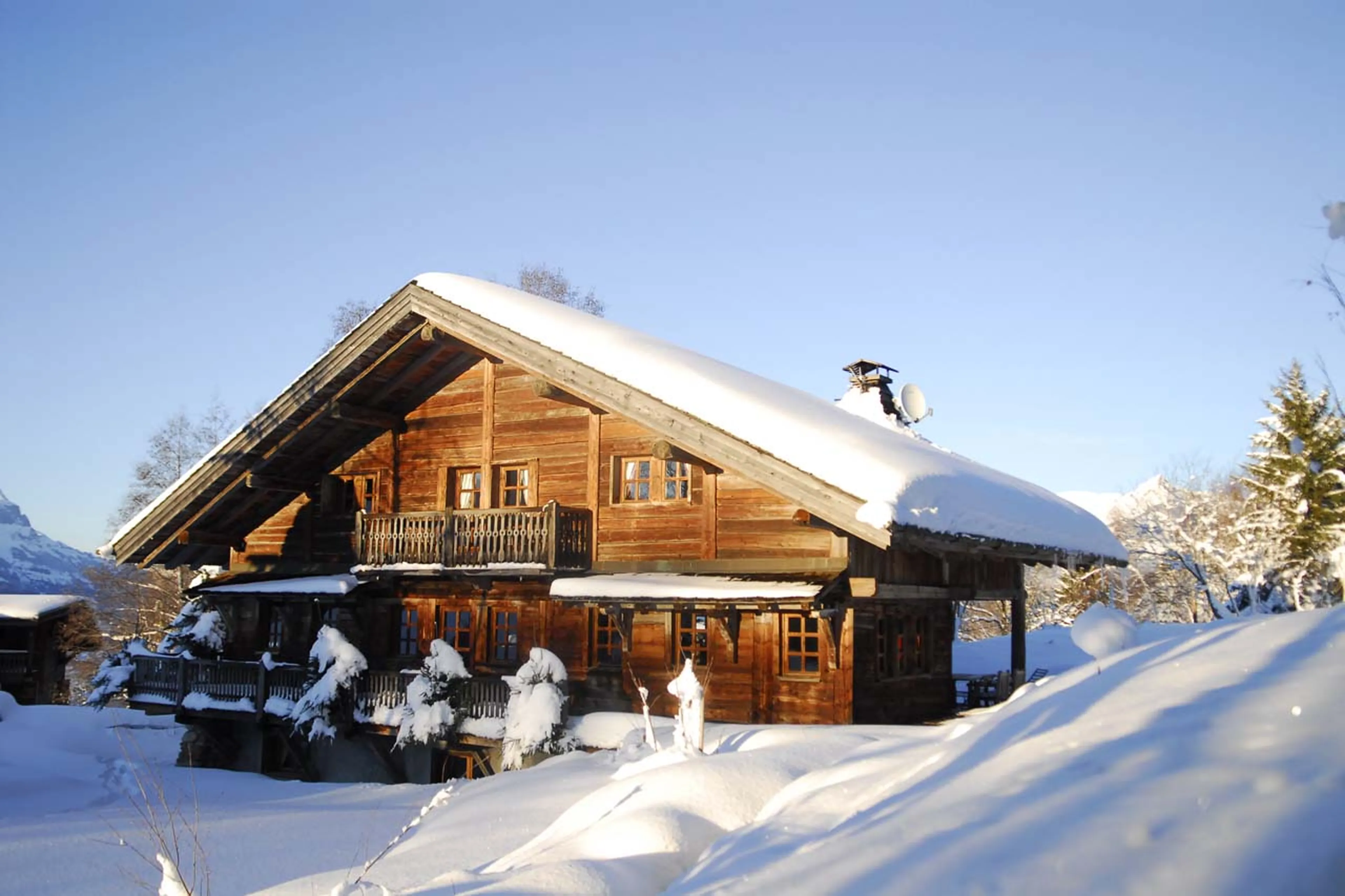 Exterior of Chalet Chatel in Megeve