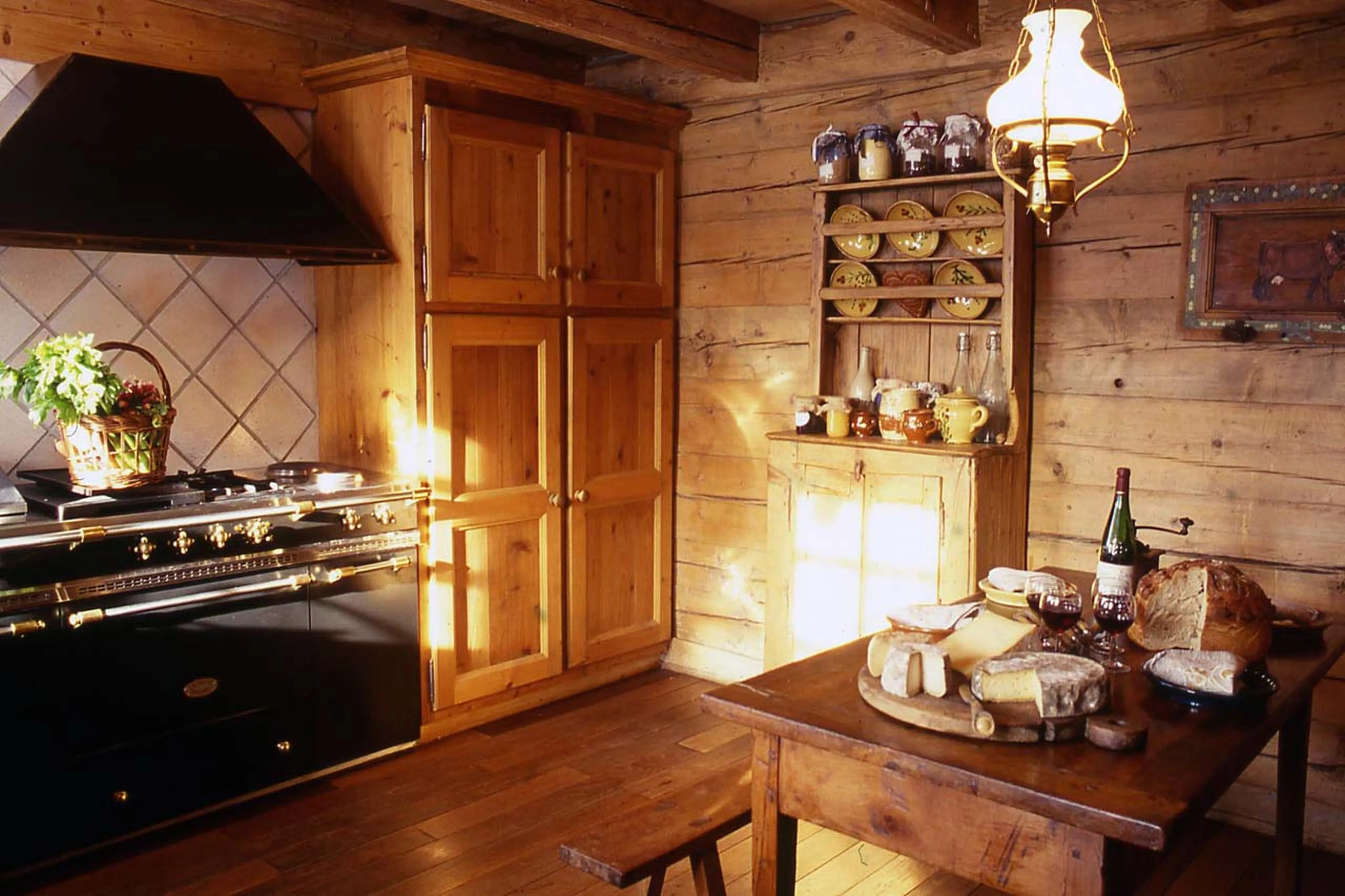 Kitchen of Chalet Chatel in Megeve