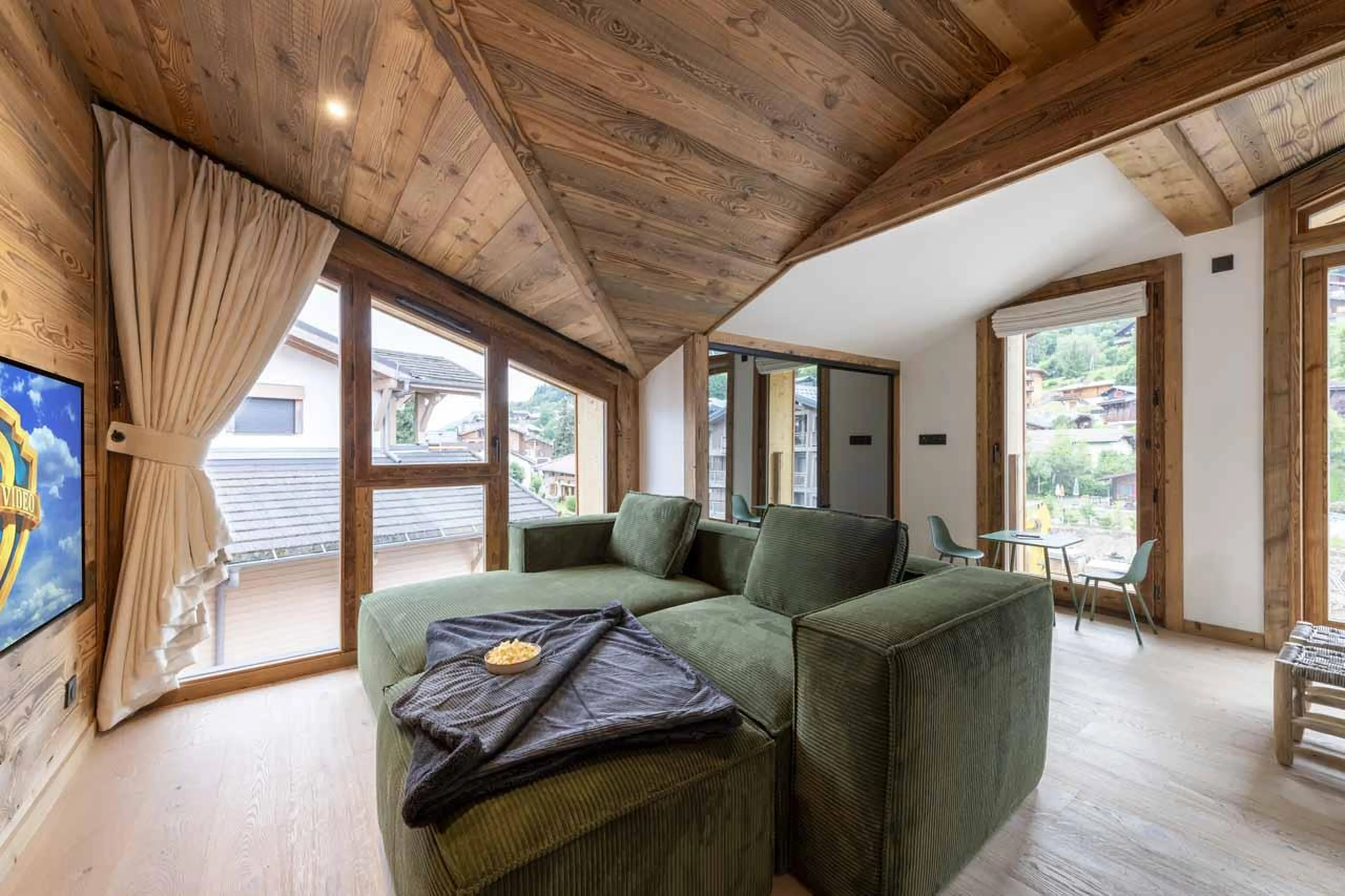 TV lounge in Apartment Chavinaud, Les Gets