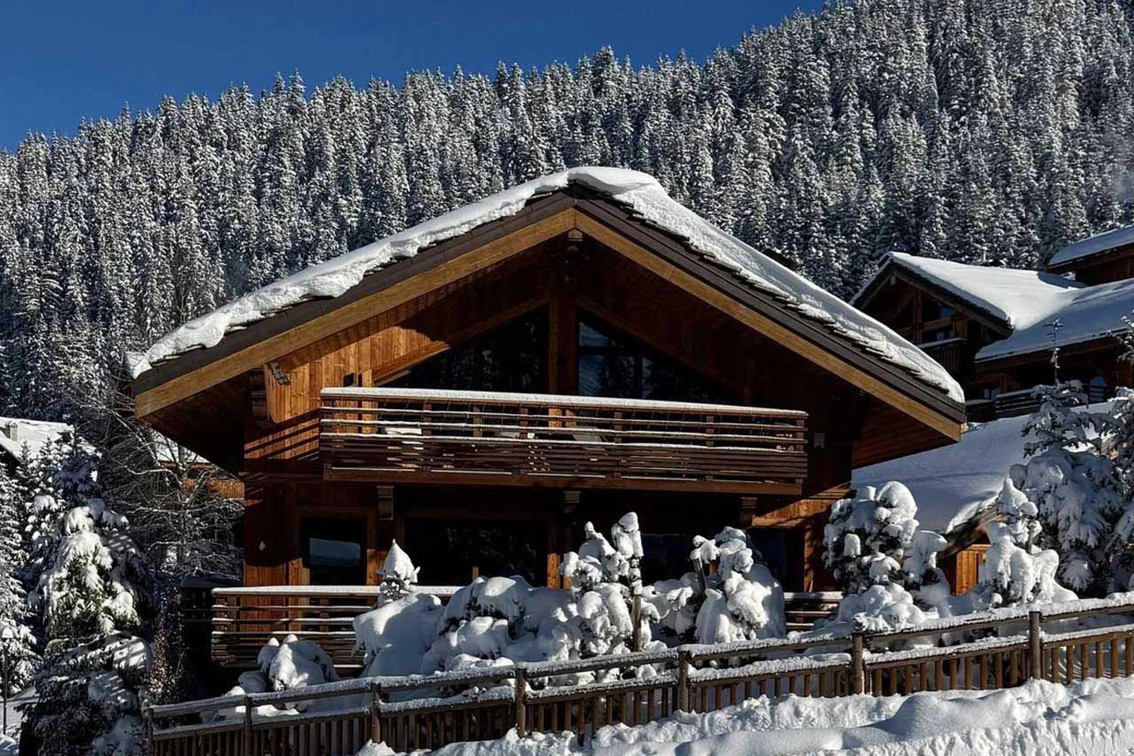 Exterior of Chalet Chergui in Meribel
