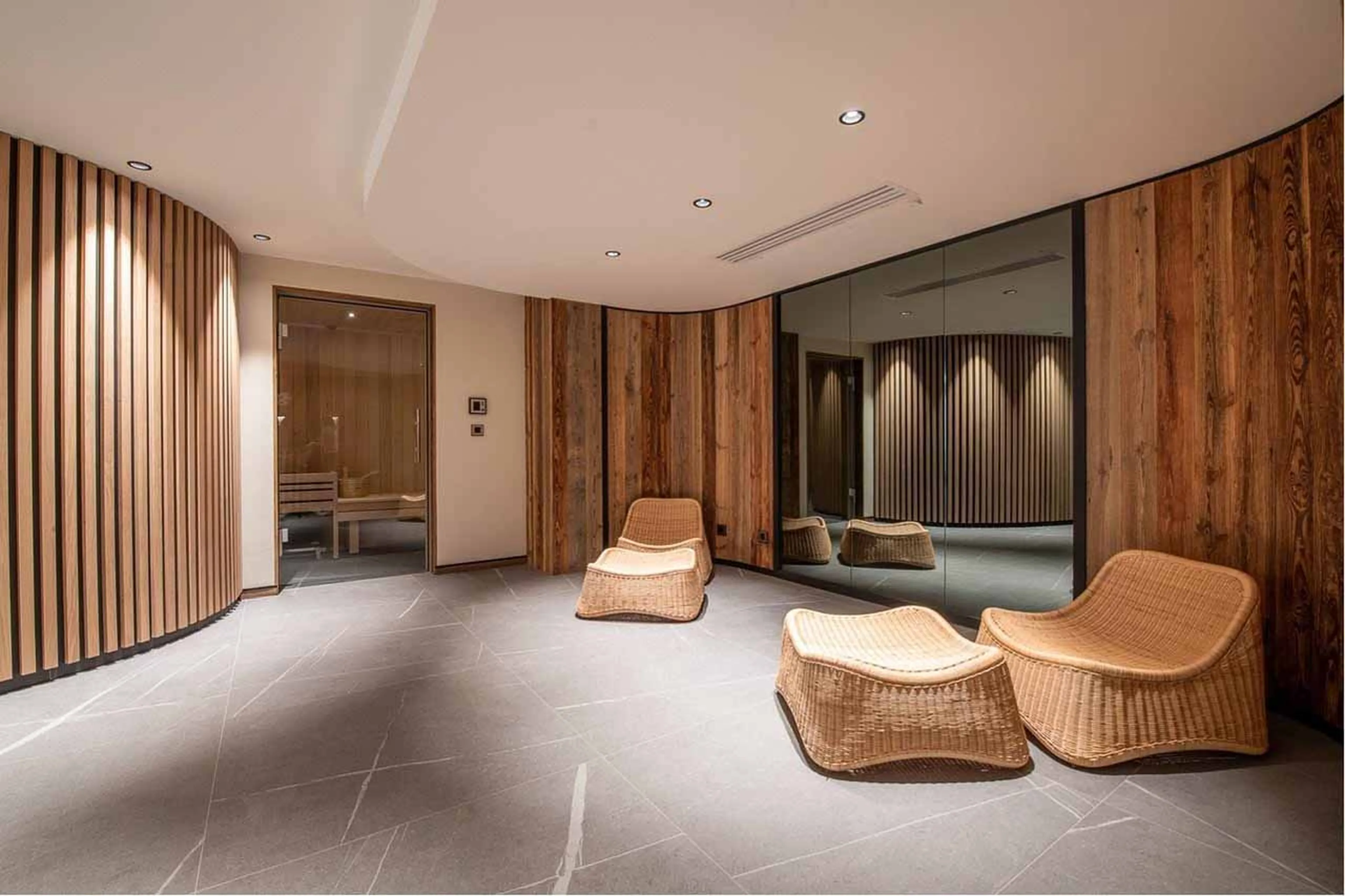 Wellness area in residence of Chalet Chergui in Meribel