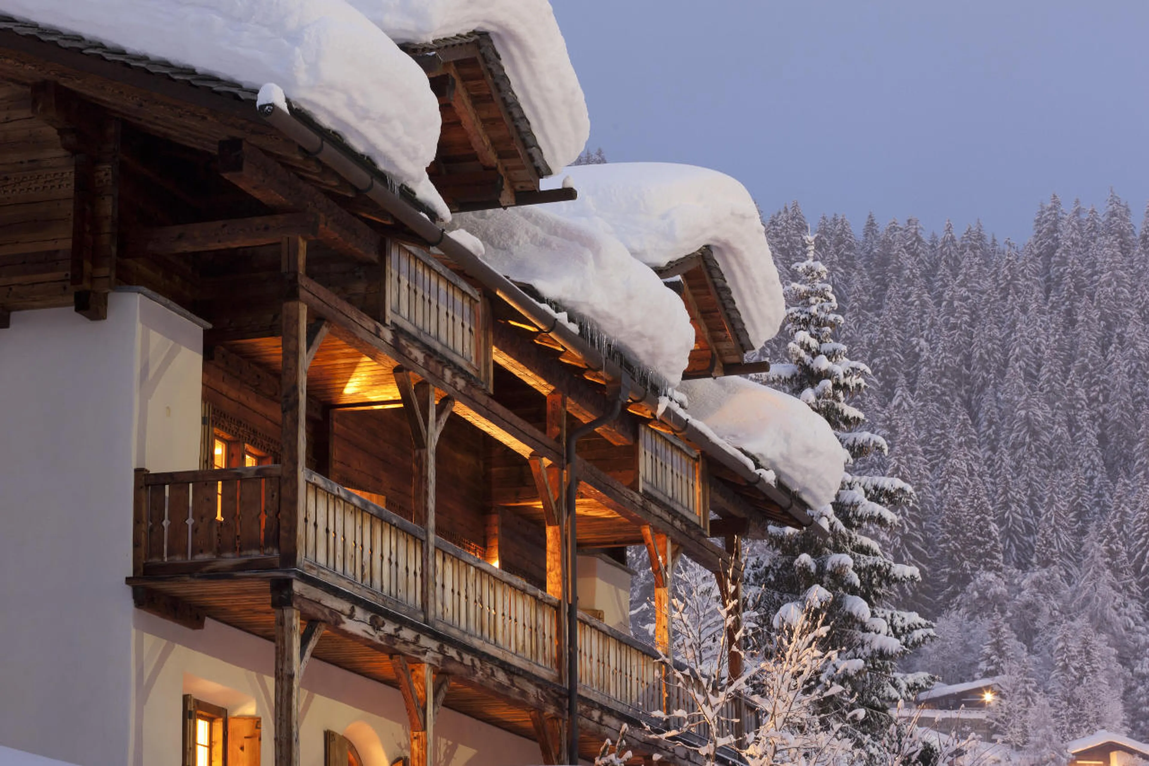 Chalet Chimera in Klosters built in traditional style