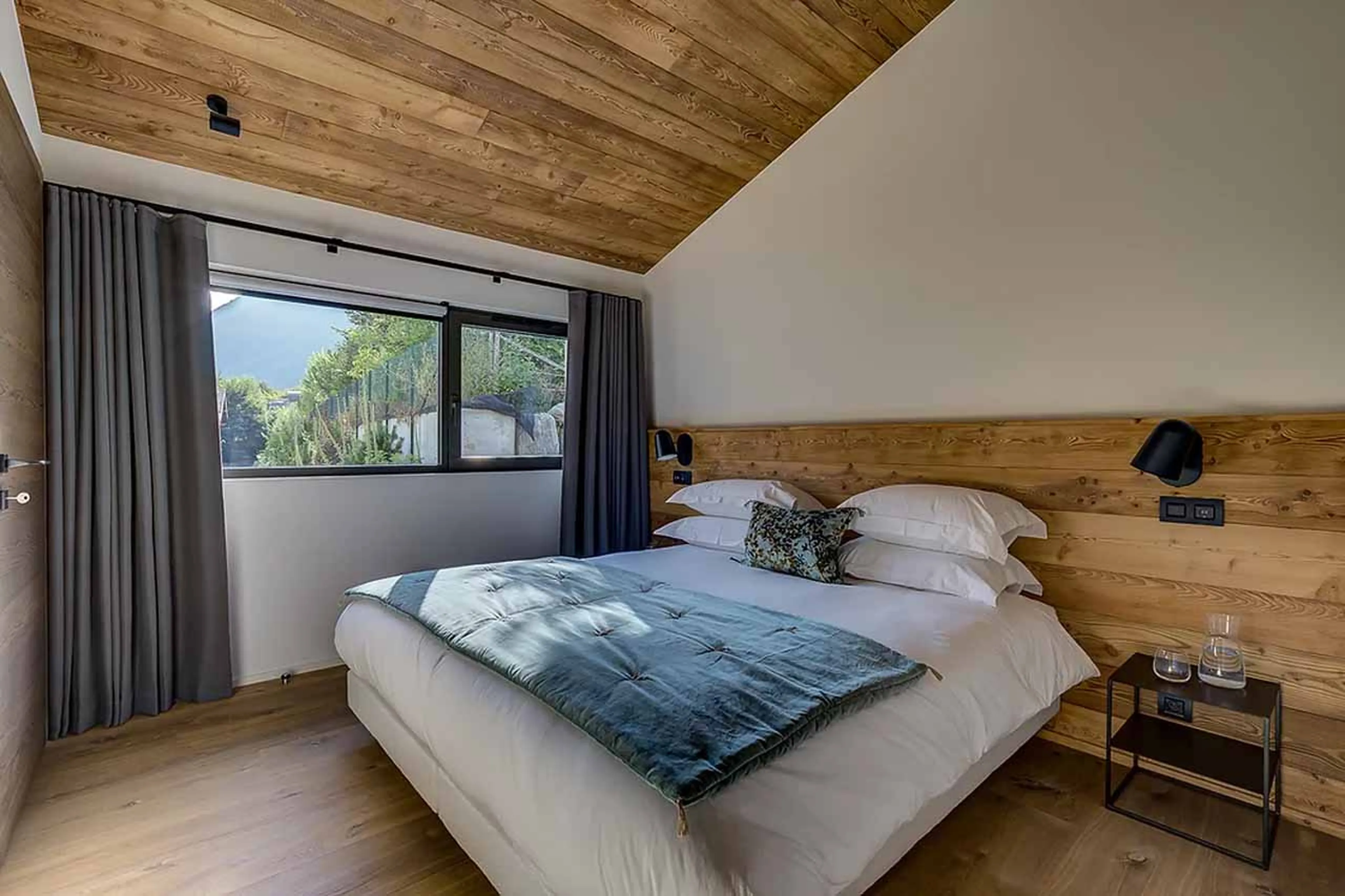 Bedroom four at Chalet Chouca in Chamonix