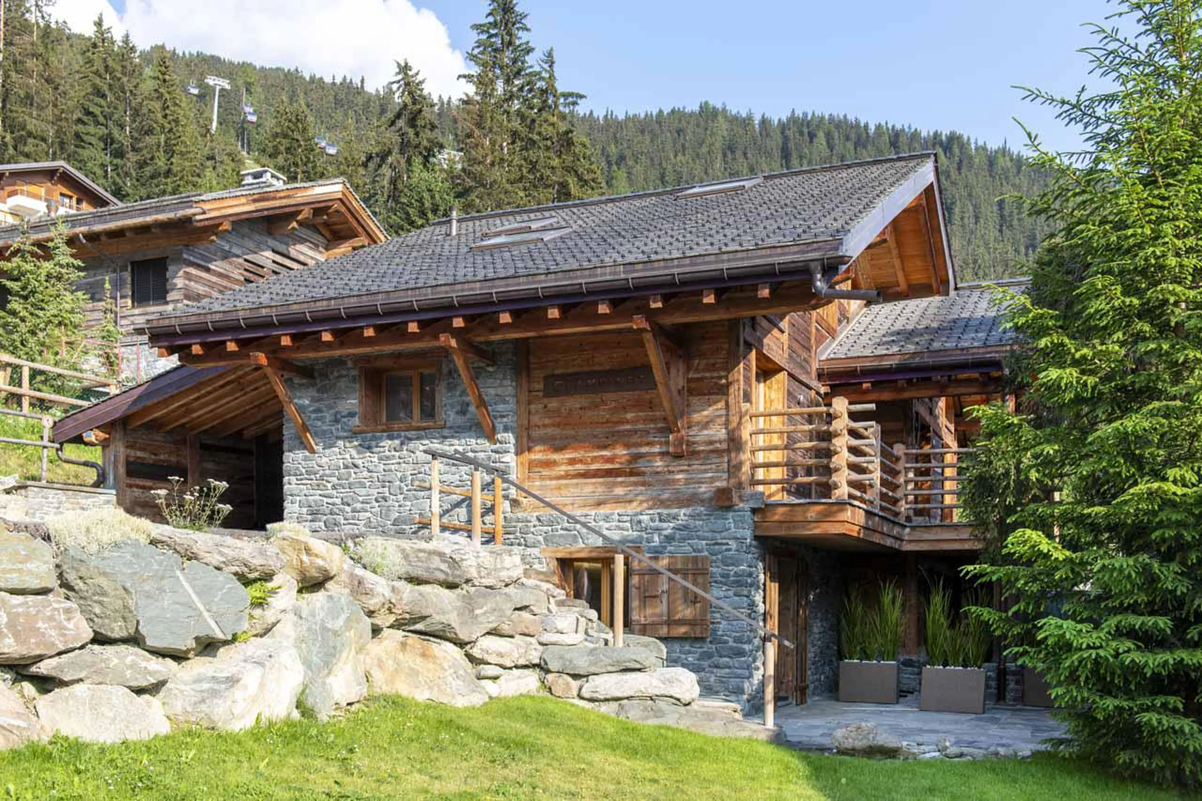 Exterior of Chalet Clambinet in Verbier