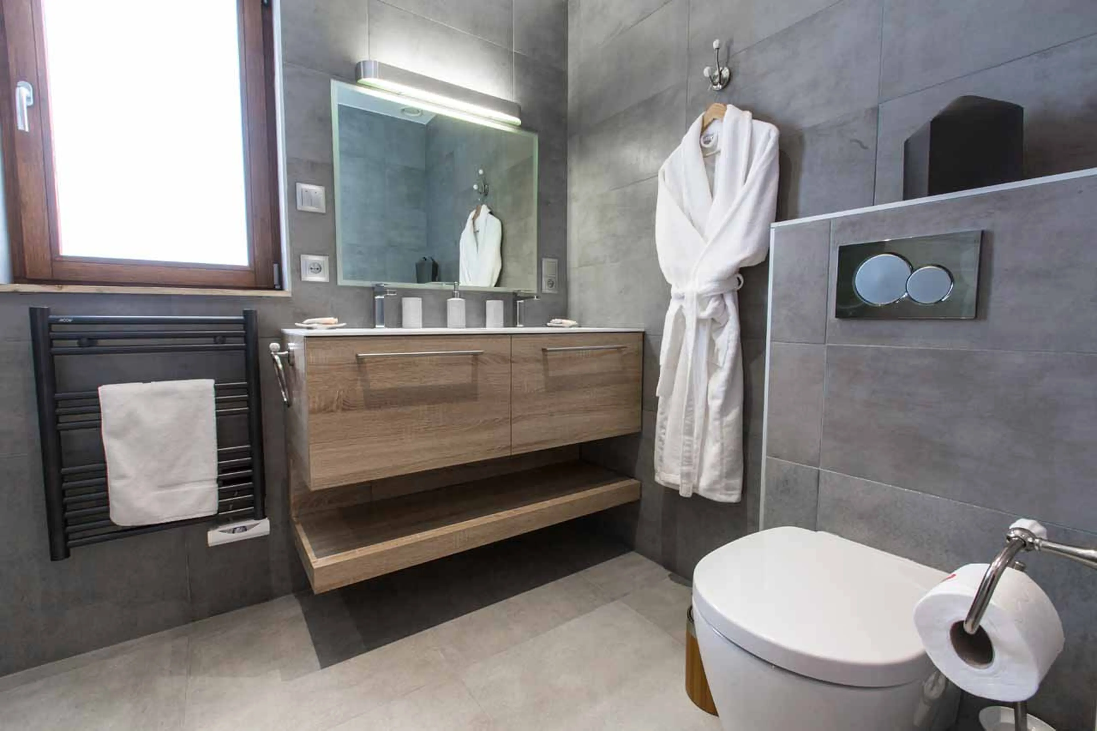 Bathroom two at Chalet Clos Saint Jean in Les Gets