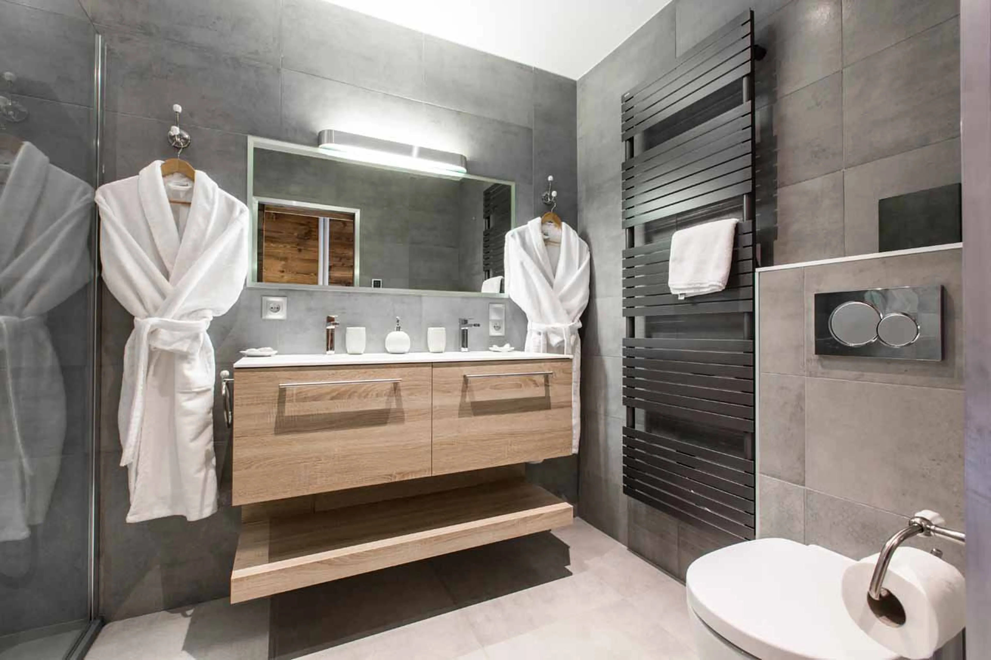 Bathroom four at Chalet Clos Saint Jean in Les Gets