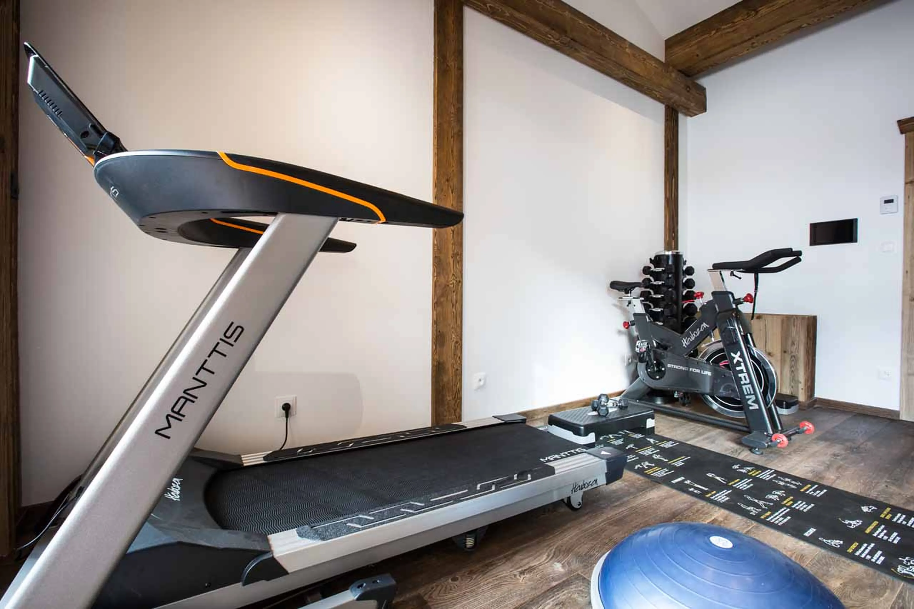 Gym at Chalet Clos Saint Jean in Les Gets