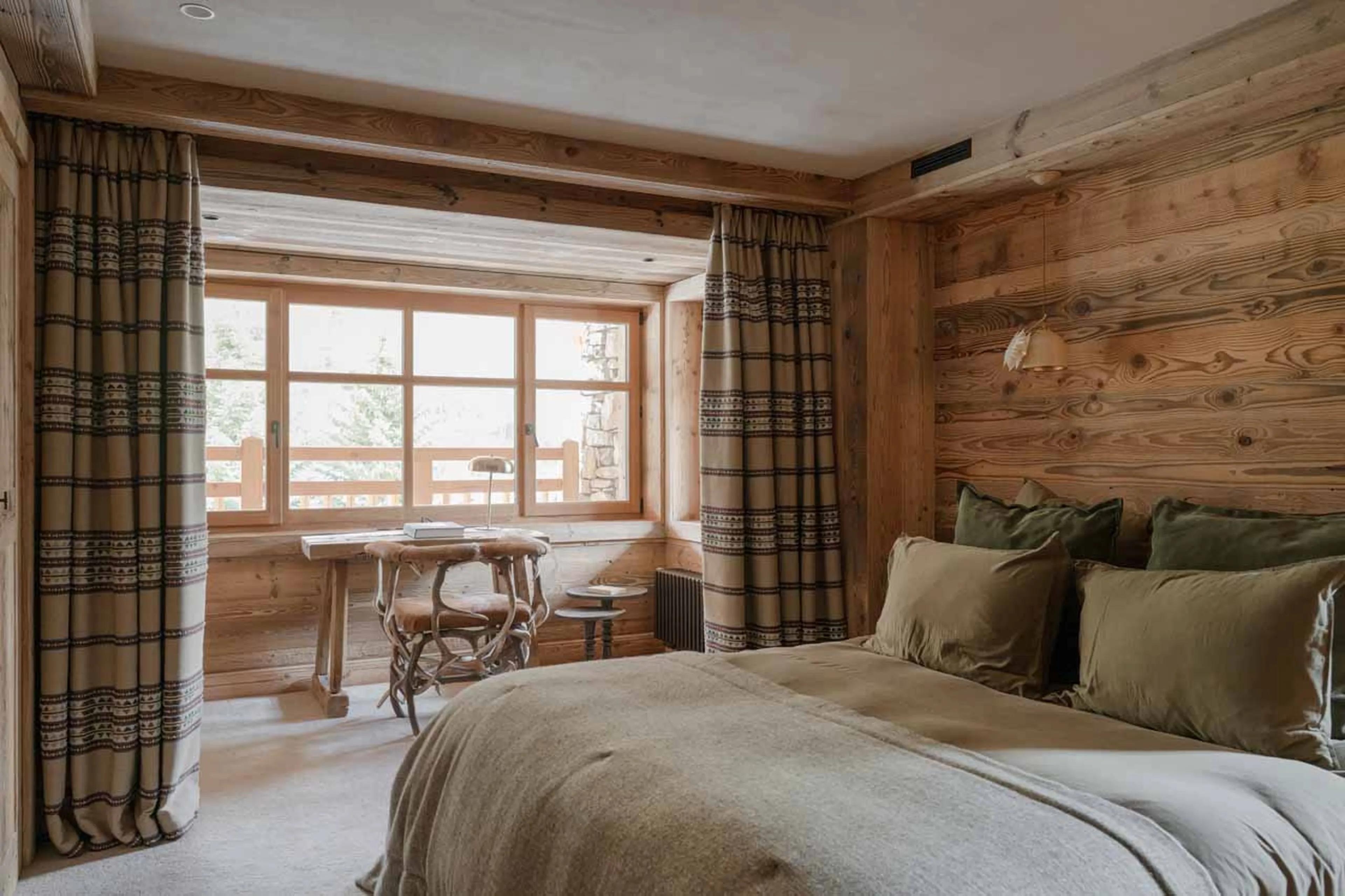 Bedroom 4 at Chalet Col Pers in Val d'Isere
