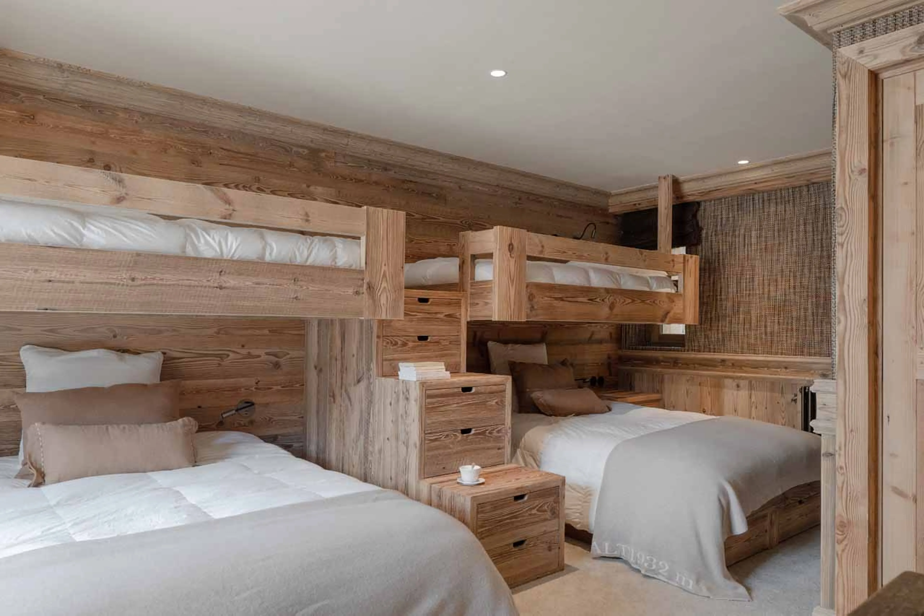 Bedroom 5 at Chalet Col Pers in Val d'Isere