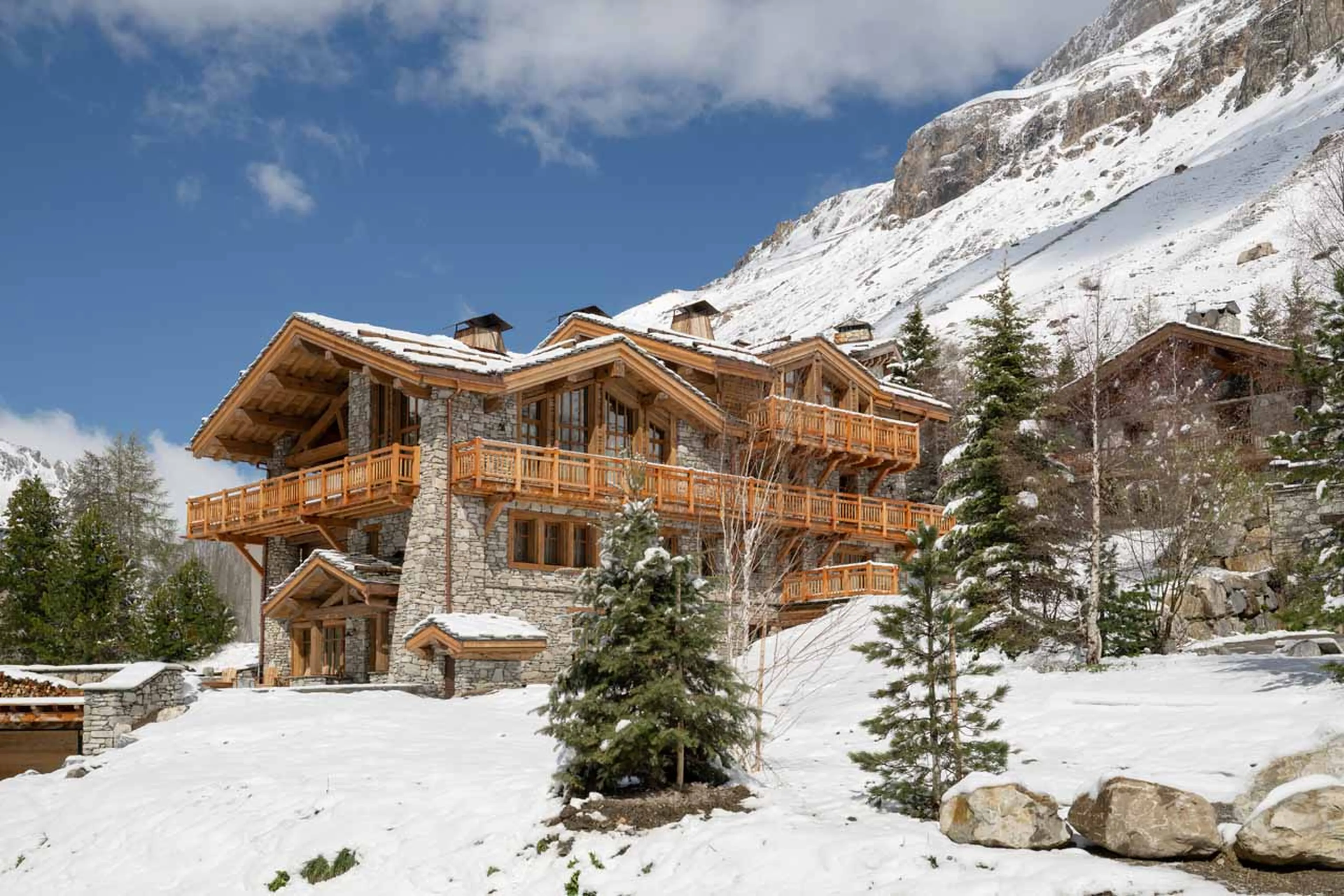 Exterior at Chalet Col Pers in Val d'Isere