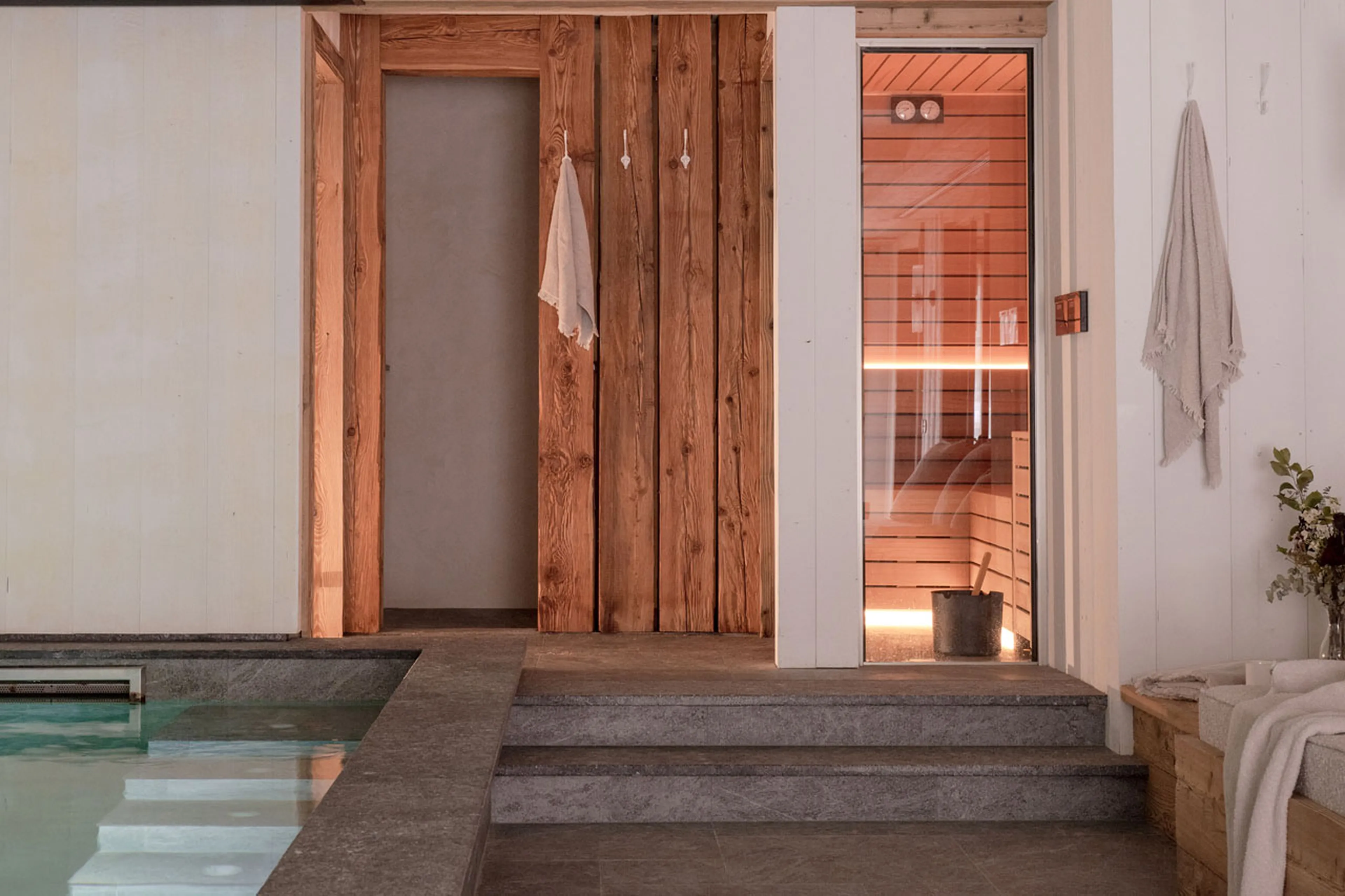 Sauna at Chalet Col Pers in Val d'Isere