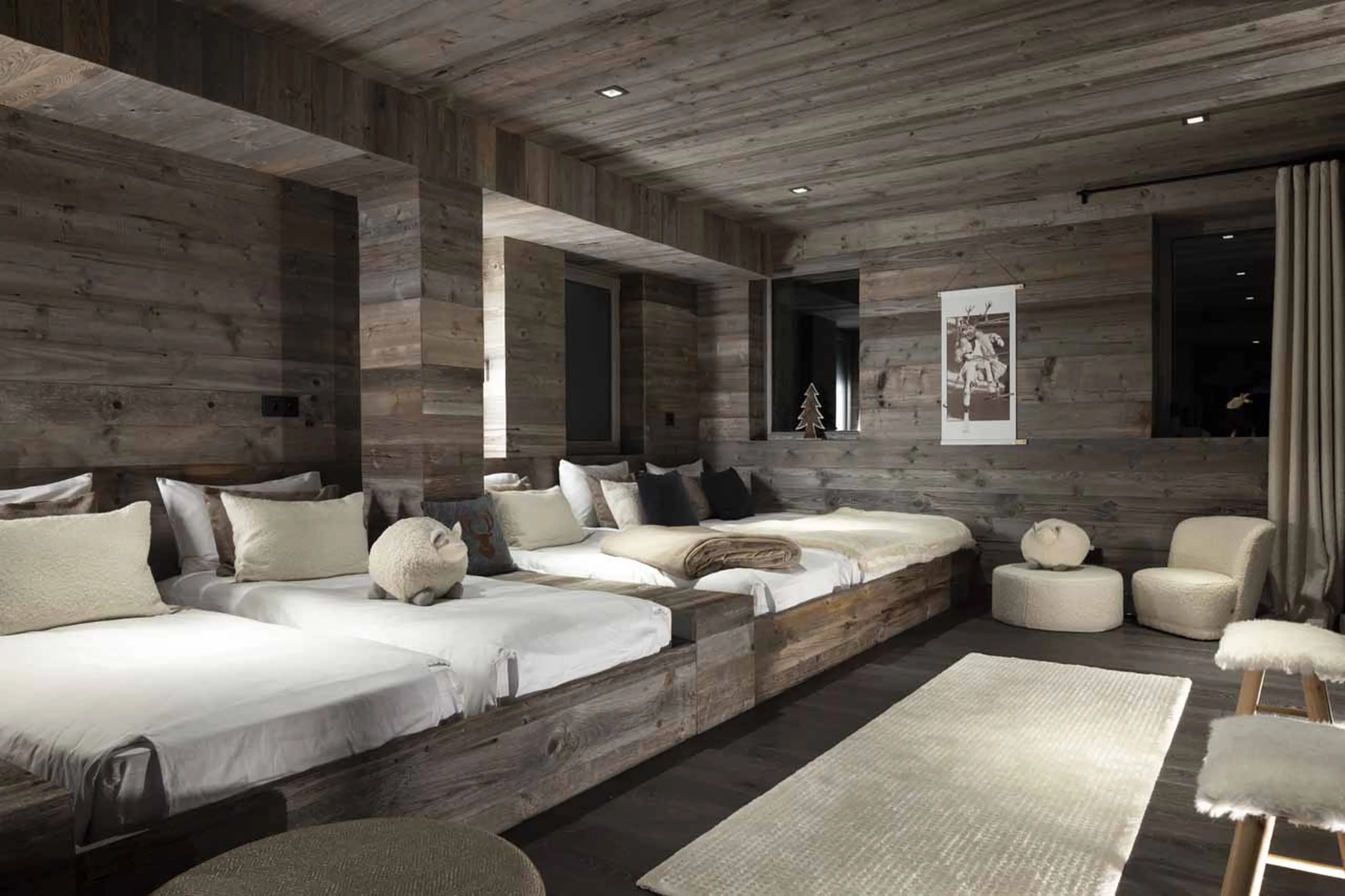 Bedroom 1 at Chalet Coz in Megeve