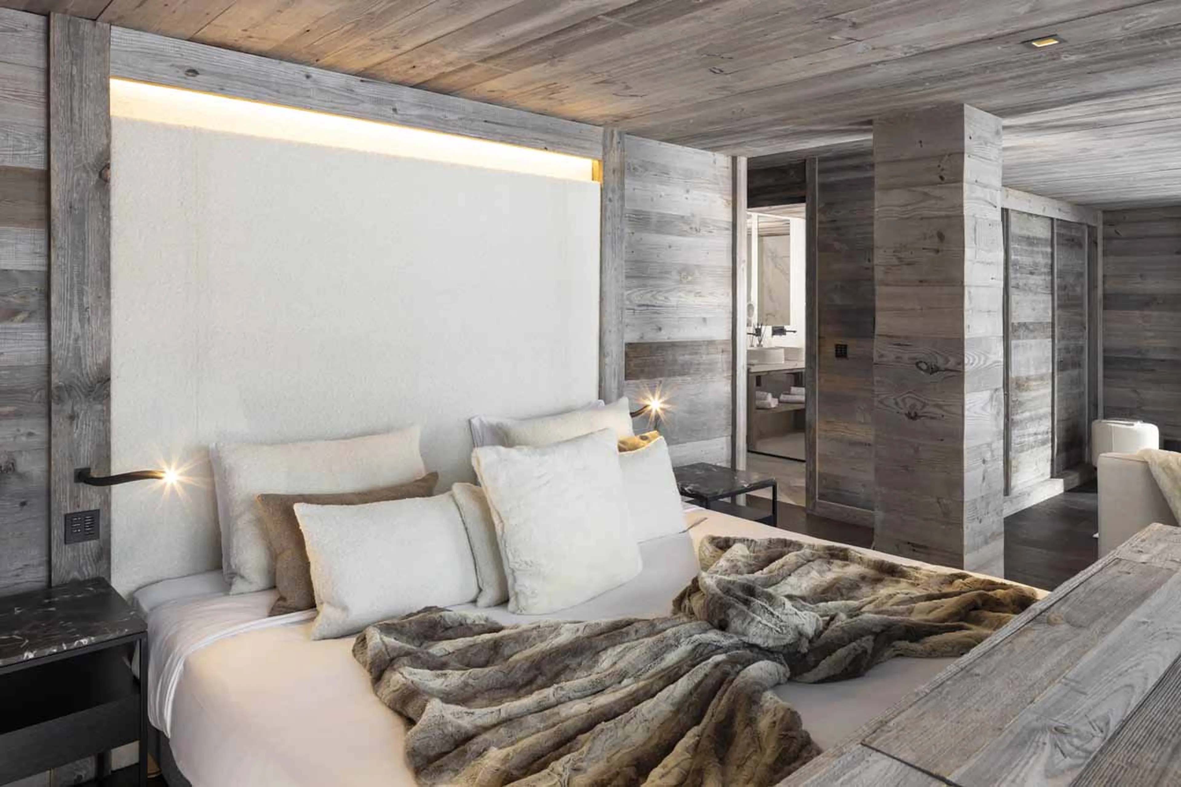 Bedroom 3 bed at Chalet Coz in Megeve