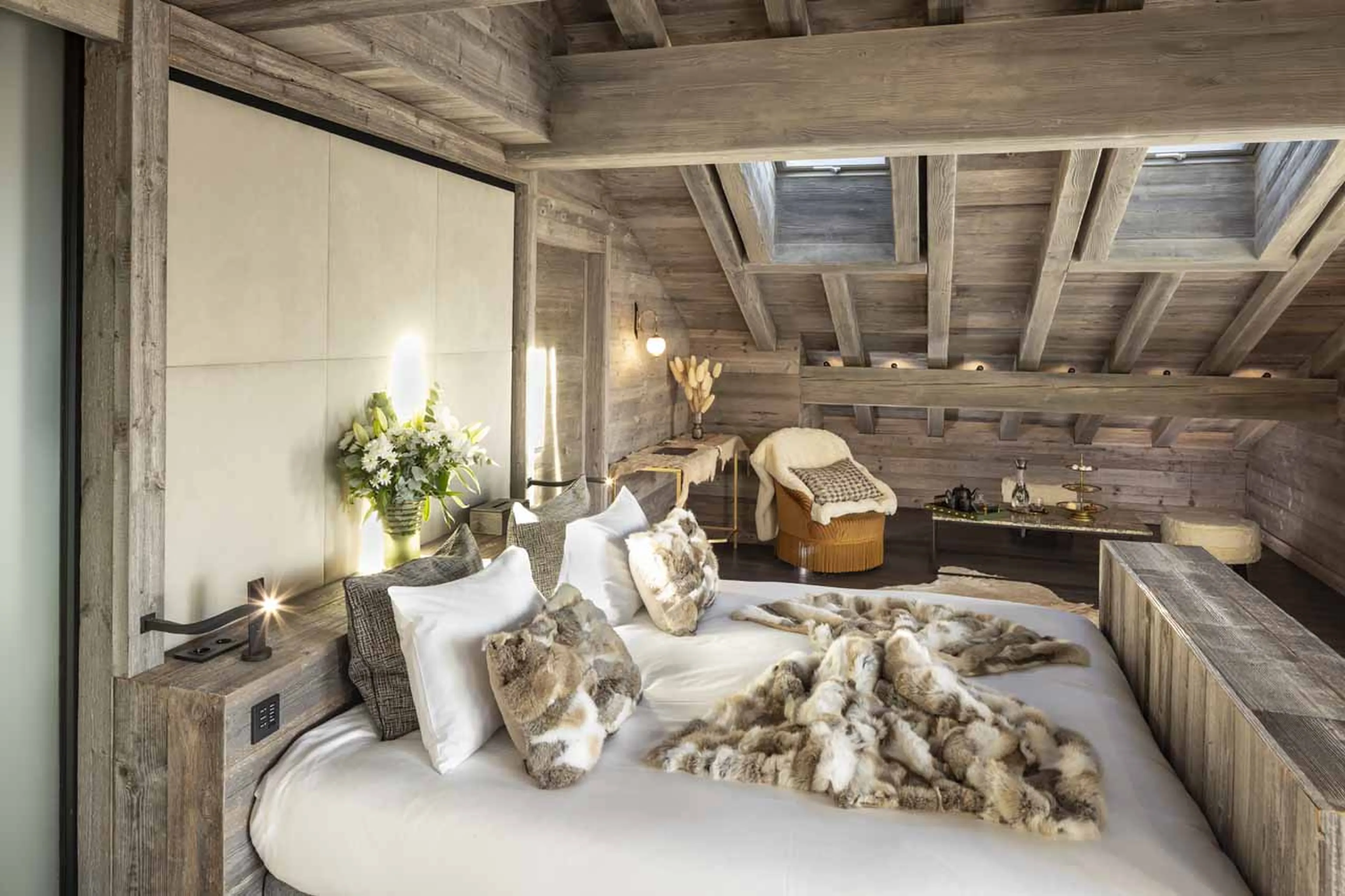 Bedroom 6 at Chalet Coz in Megeve