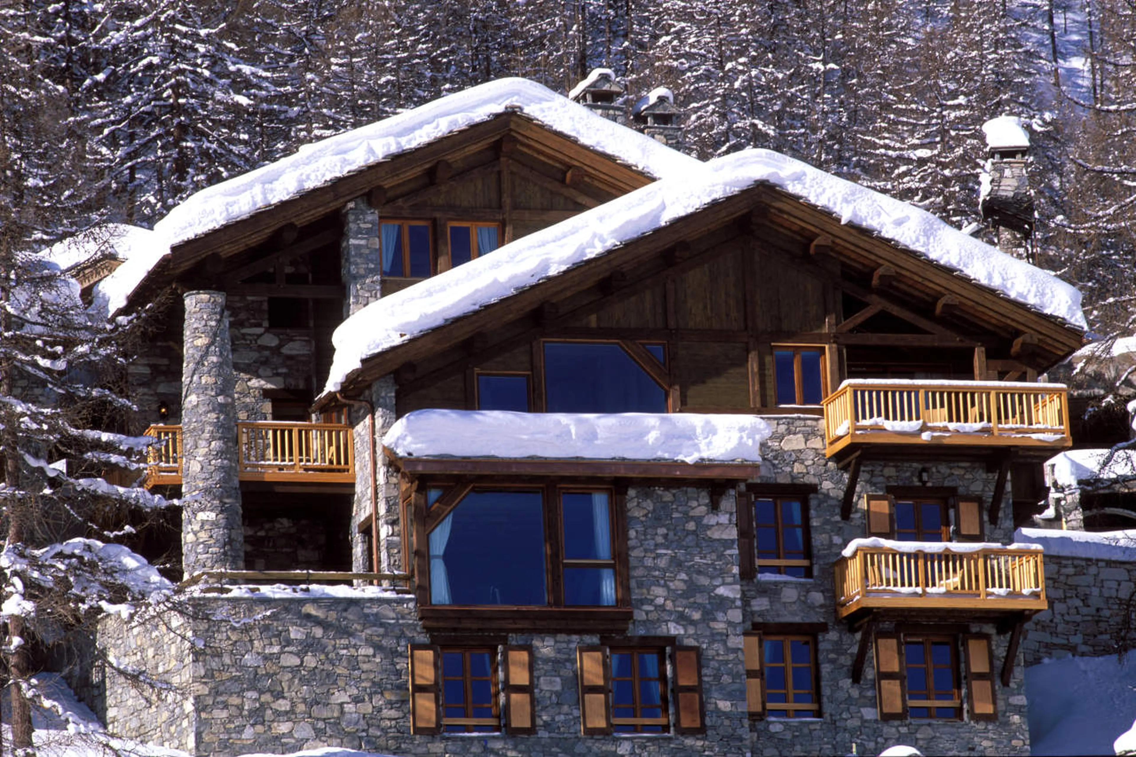 Exterior of Chalet Christal A in Val ‘d’Isere