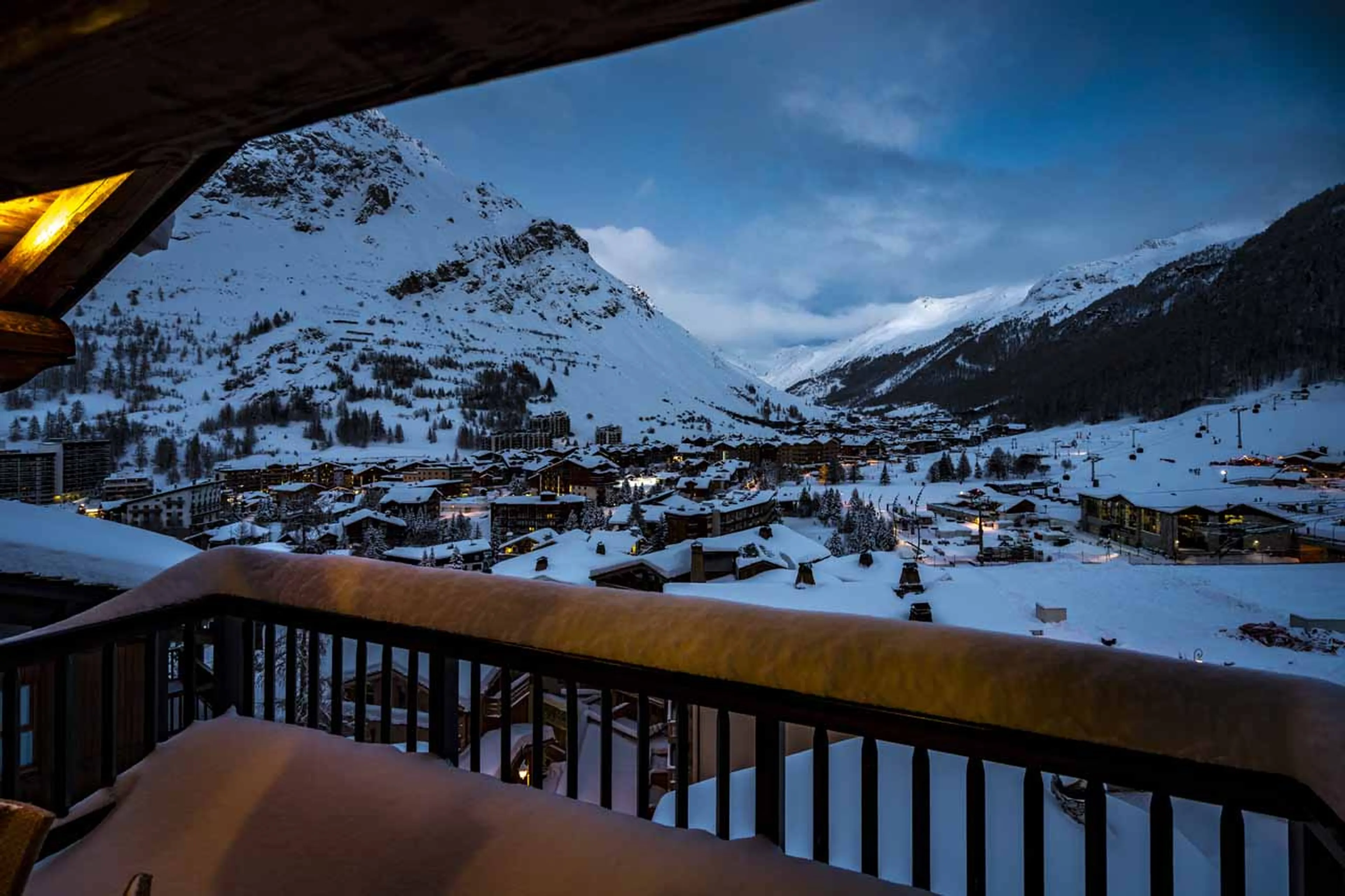 Views from Chalet Cristal B in Val d'Isere