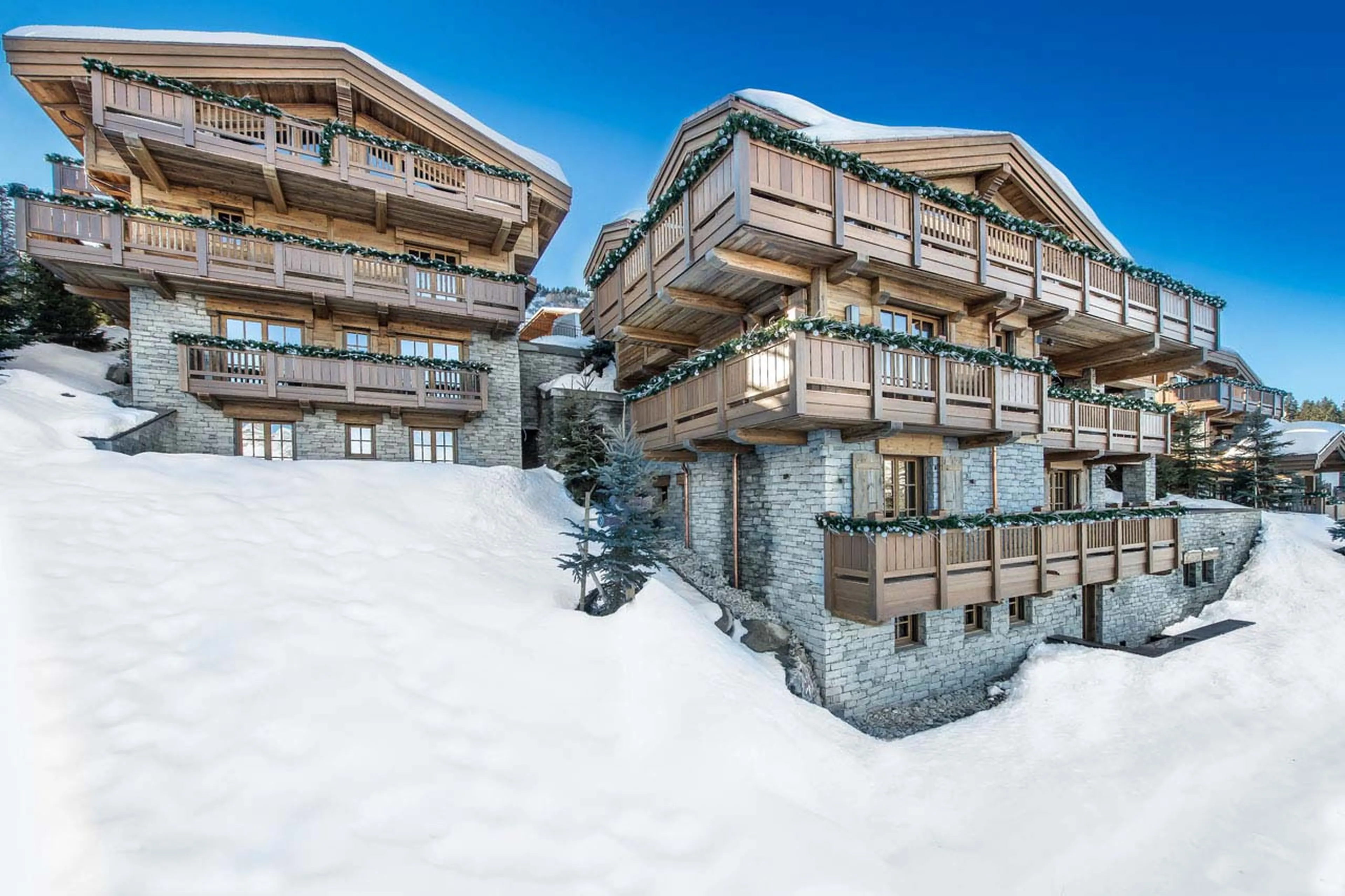 Exterior of Chalet Cryst'Aile in Courchevel 1850