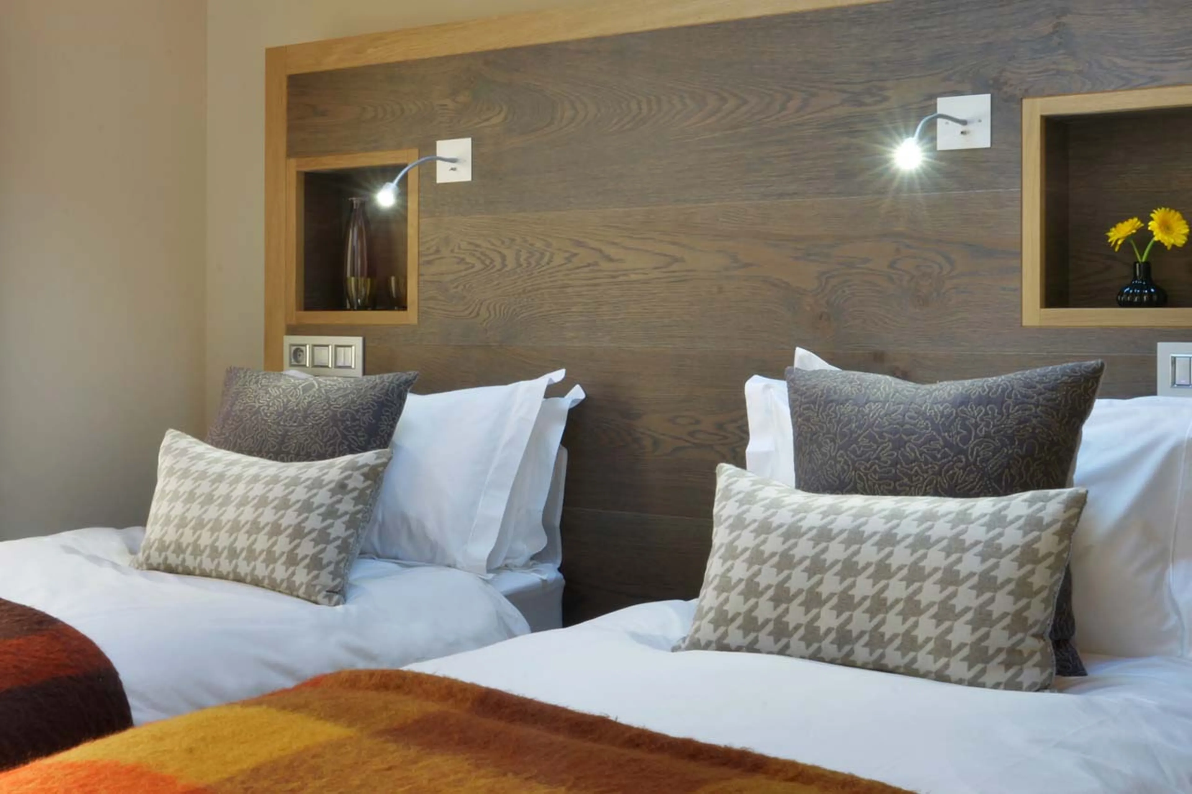 Bedroom three at Chalet Dalmore in Chamonix