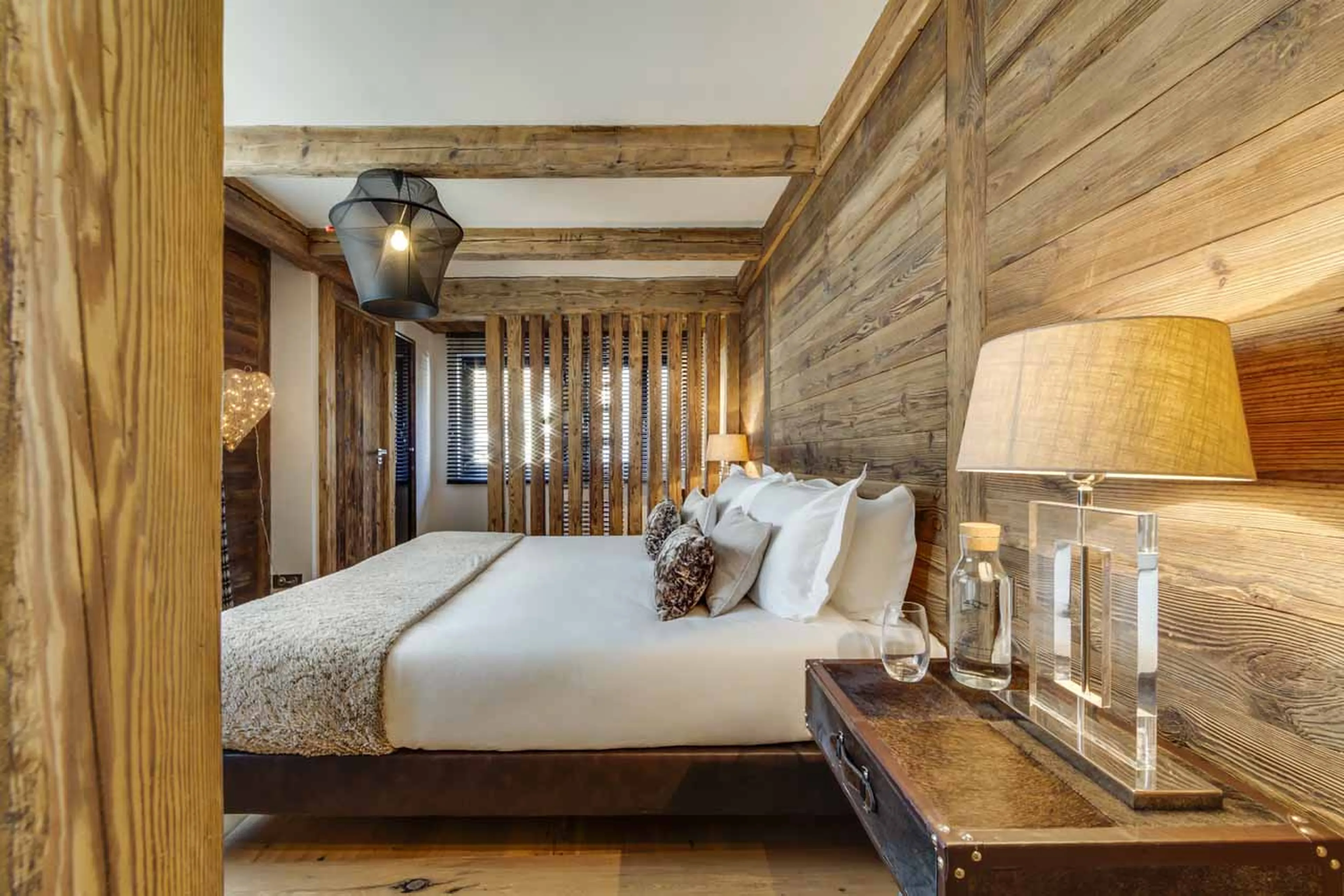Bedroom three at Chalet Daria in Val d'Isere